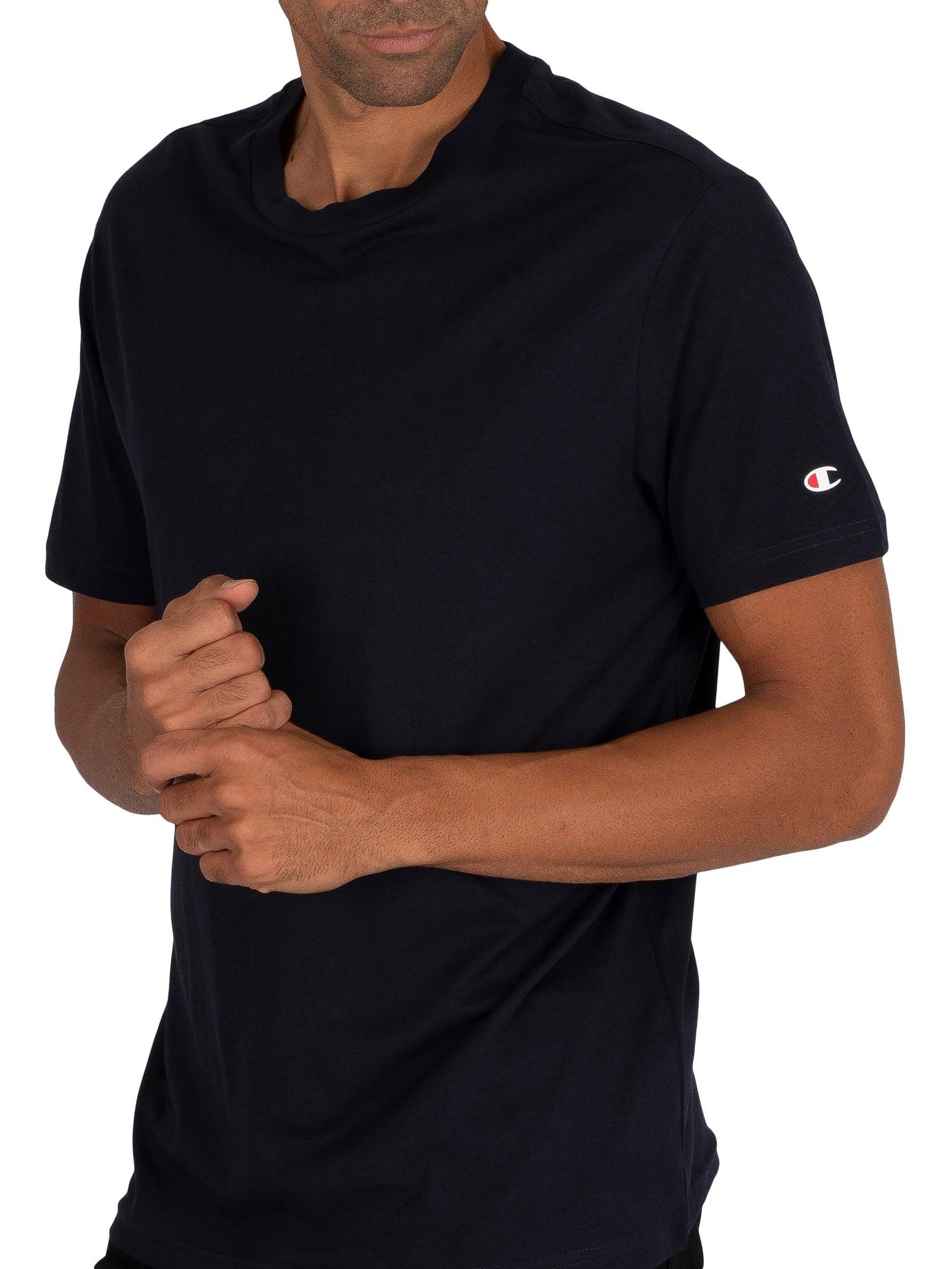 Champion Rubber 2 Pack Crew T-shirt in White/Navy (Blue) for Men - Lyst