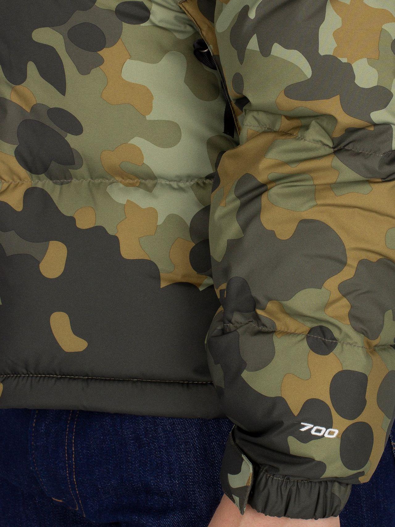 The North Face 1996 Camo Retro Nuptse Jacket Green for Men | Lyst