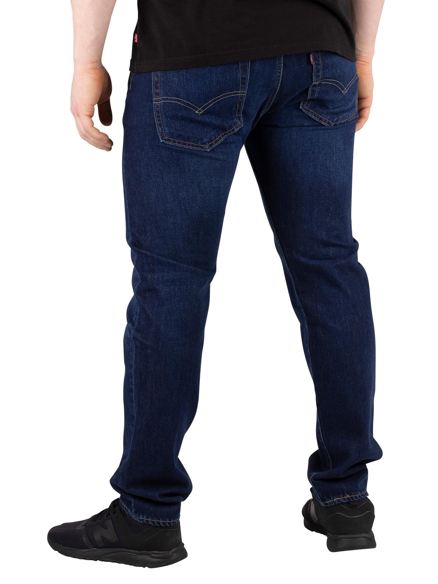 Interconnect glans korn Levi's 501 Slim Taper Jeans in Blue for Men | Lyst