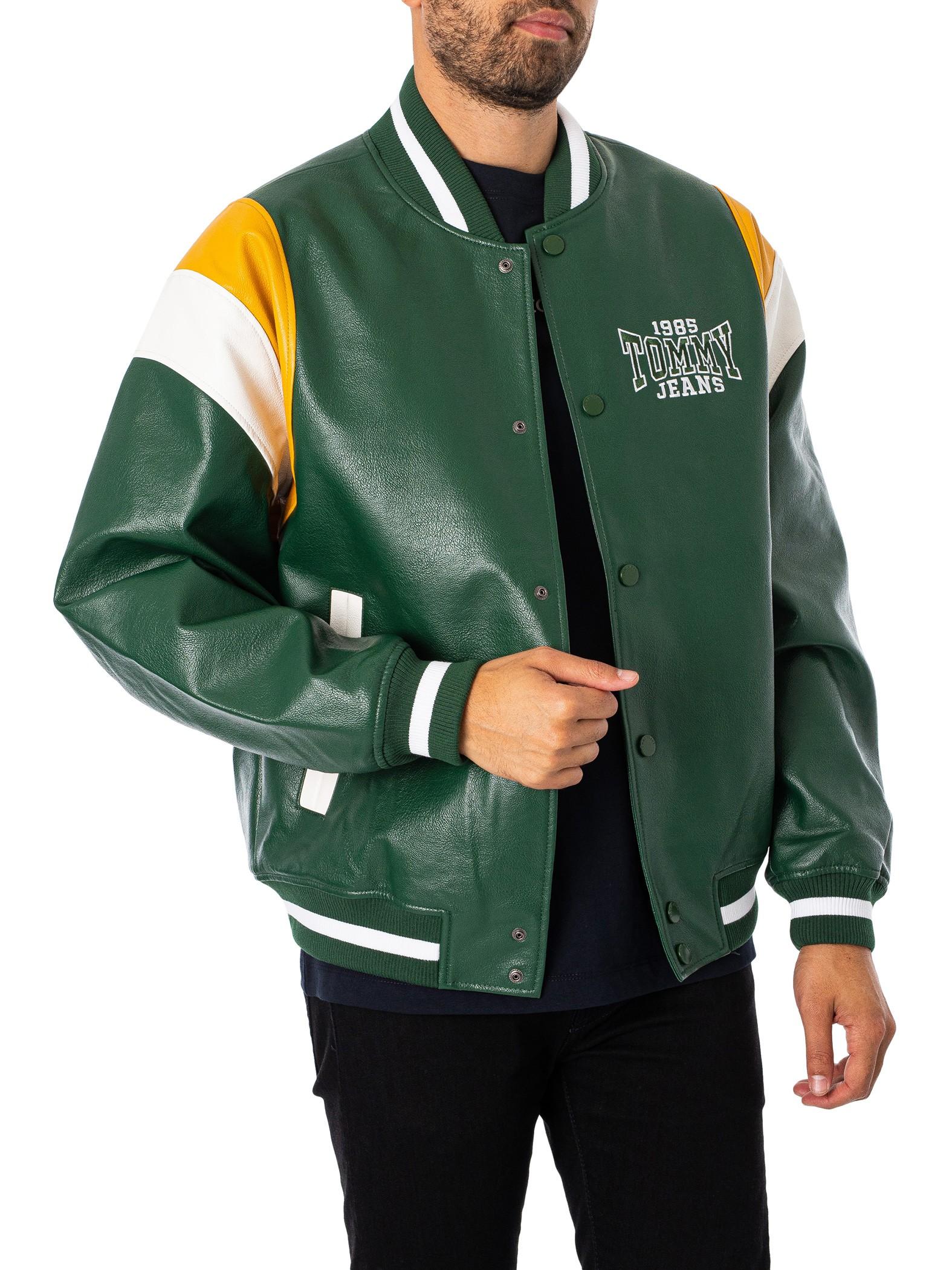 Jacket TOMMY JEANS Men color Green