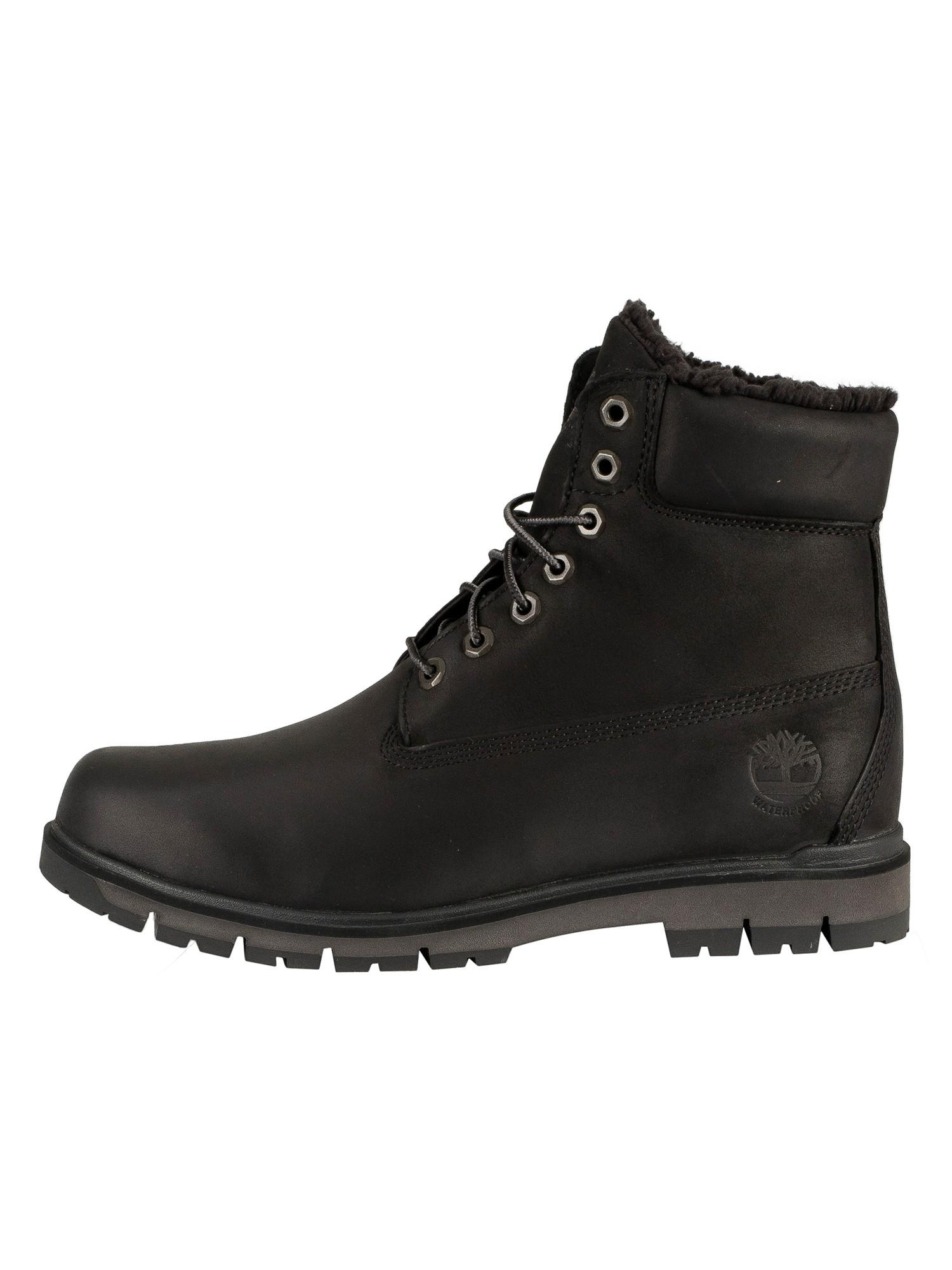Timberland Radford Warm Lined Leather Boots in Black Nubuck (Black) for Men  - Lyst