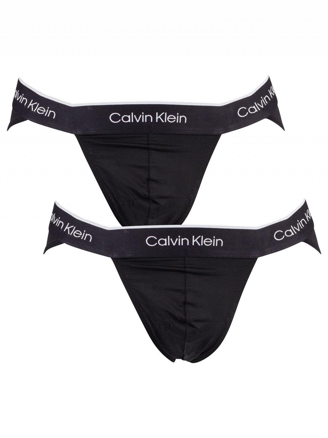 Calvin Klein Black 2 Pack Pro Air Sport Briefs Men |