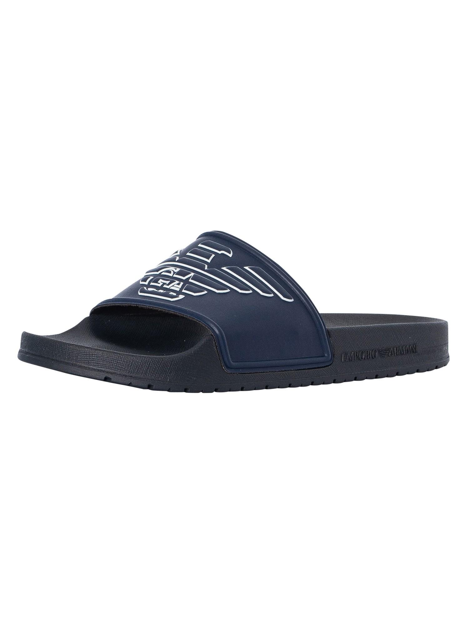 mens sliders armani