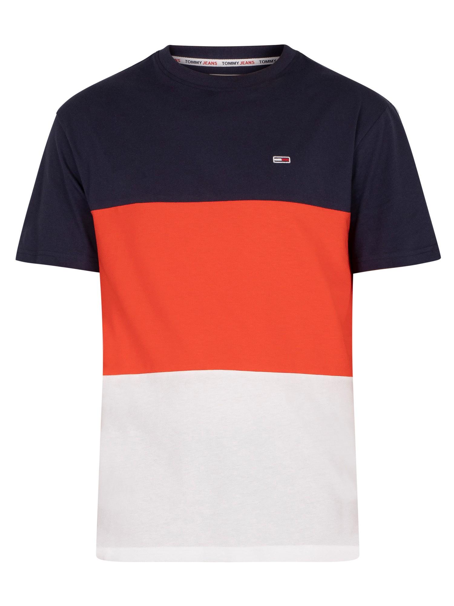 Tommy Hilfiger Classic Colour Block T-shirt for Men | Lyst