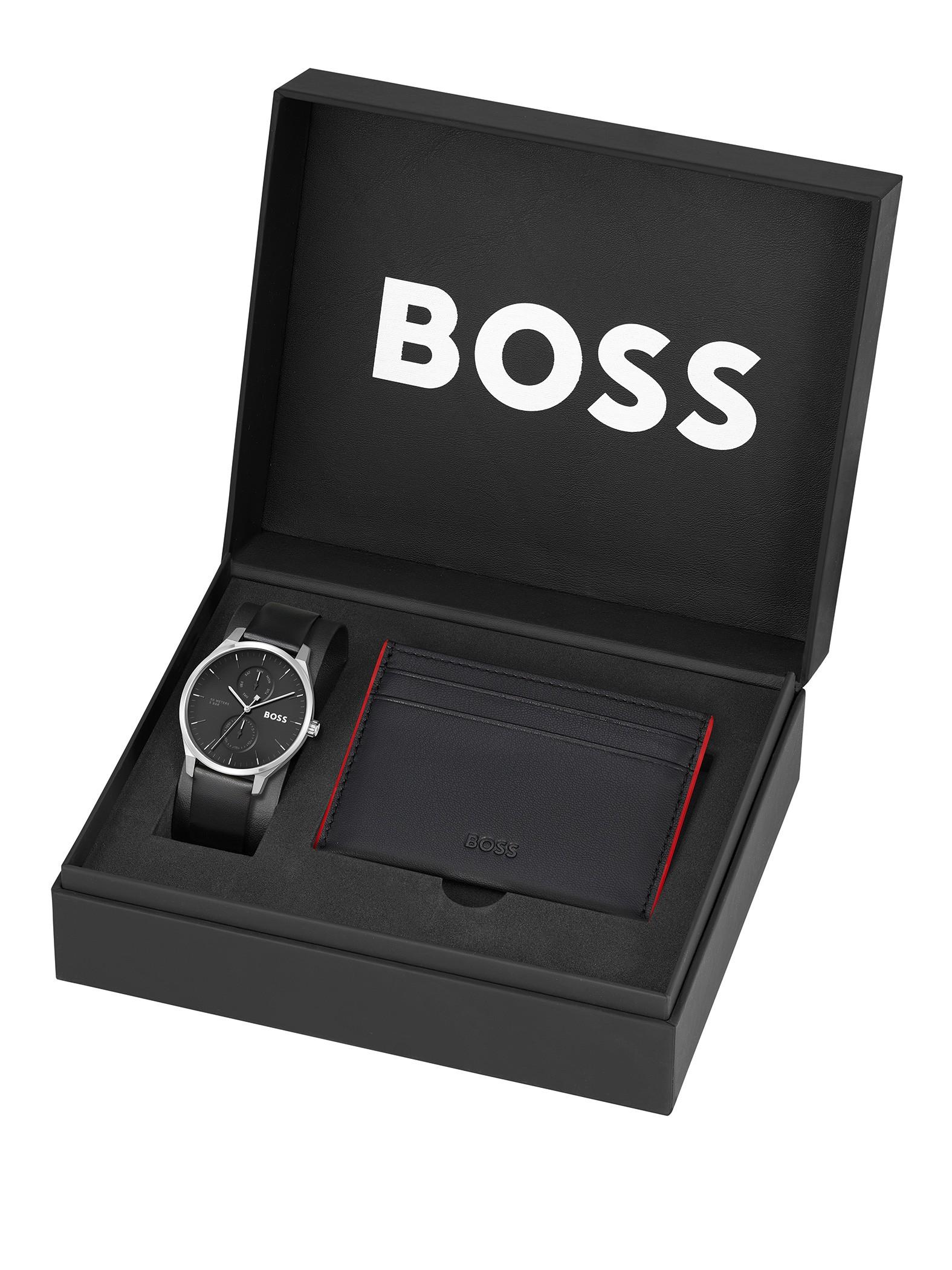 Boss watch 2025 and wallet set