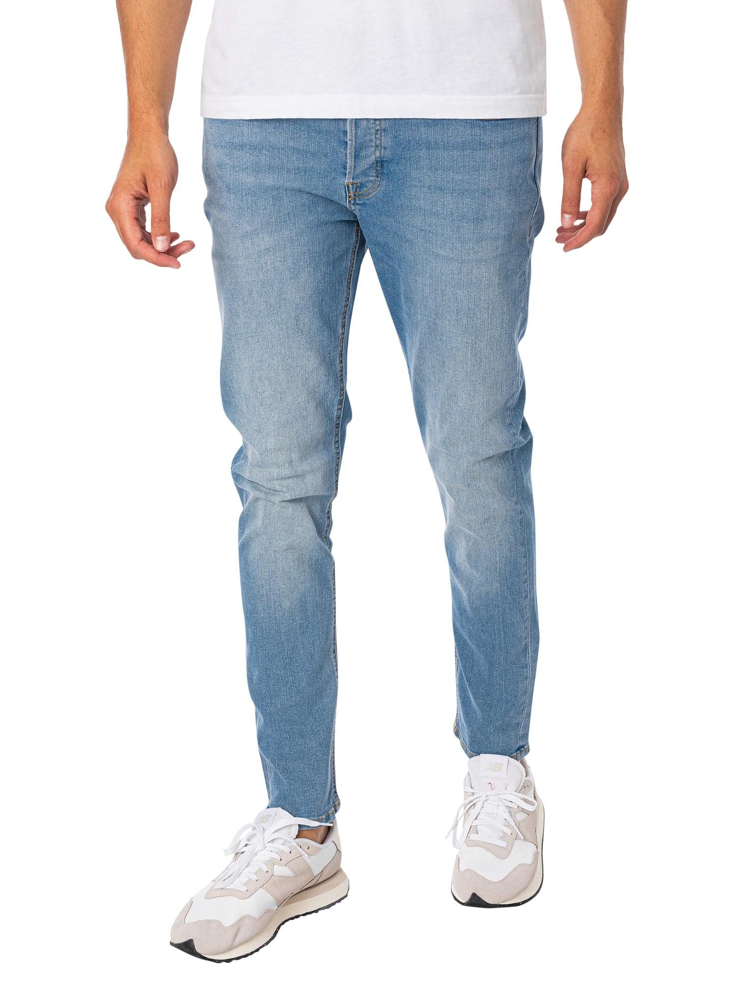 Jack & Jones Glenn Original 770 Slim Jeans in Blue for Men | Lyst