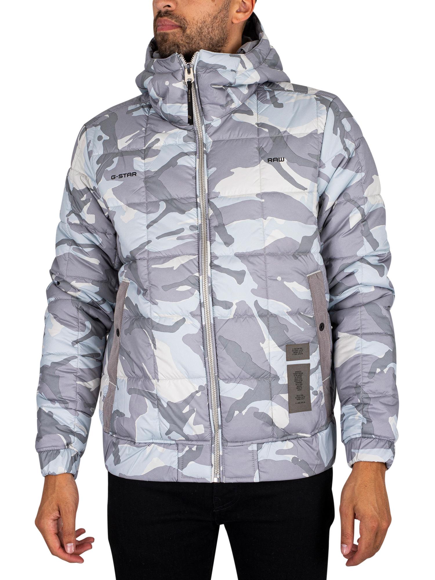 G-Star RAW Meefic Quilted Jacket in Gray for Men | Lyst