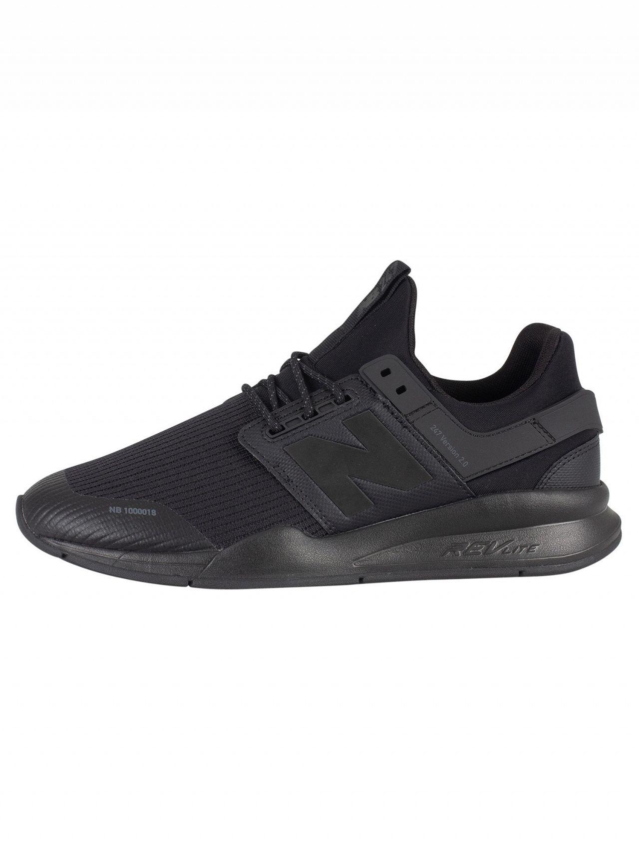 New Balance Lace Black 247 Version 2.0 Trainers for Men - Lyst
