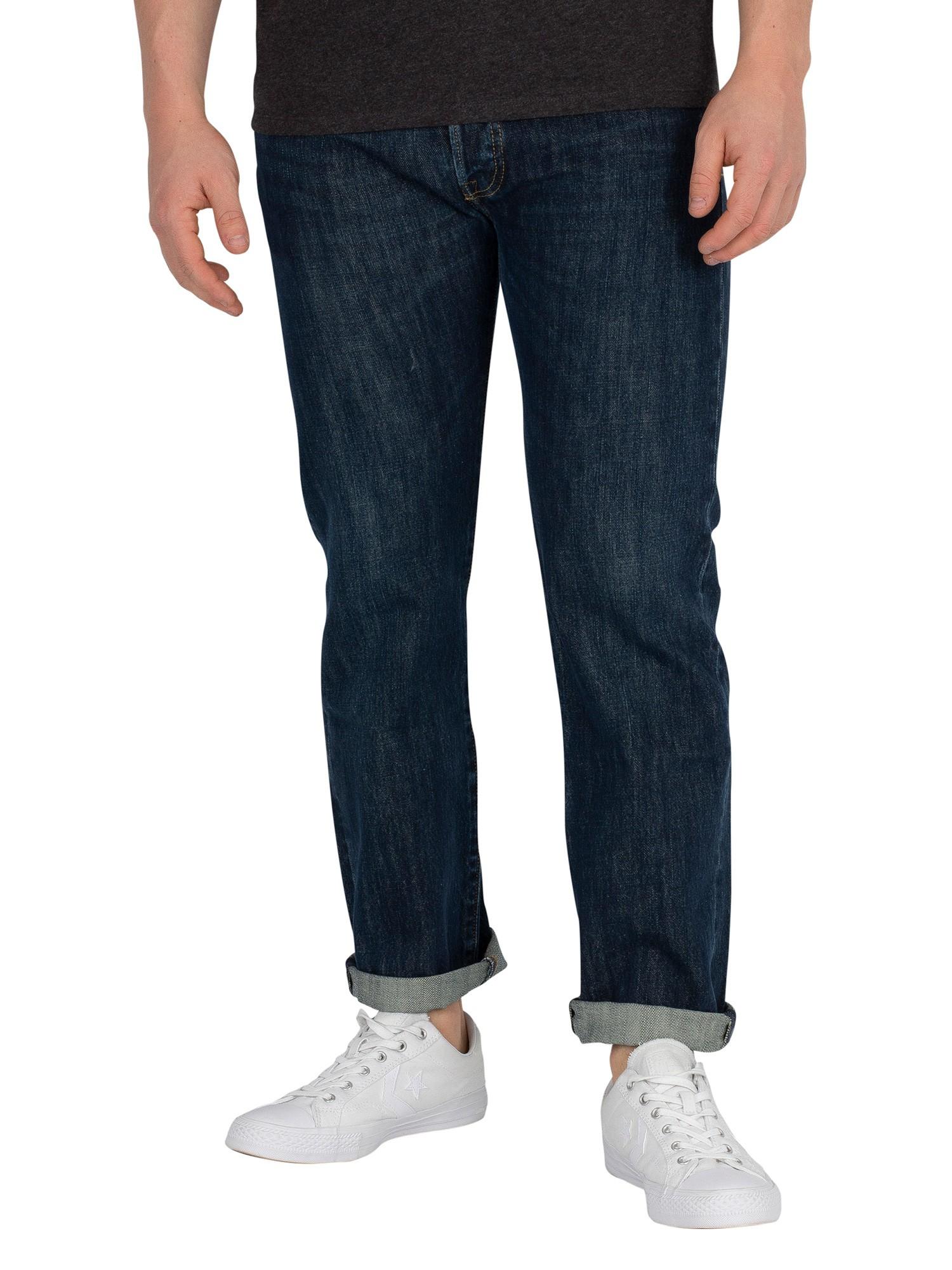 Levi's Denim 501 Original Fit Jeans in Blue for Men | Lyst