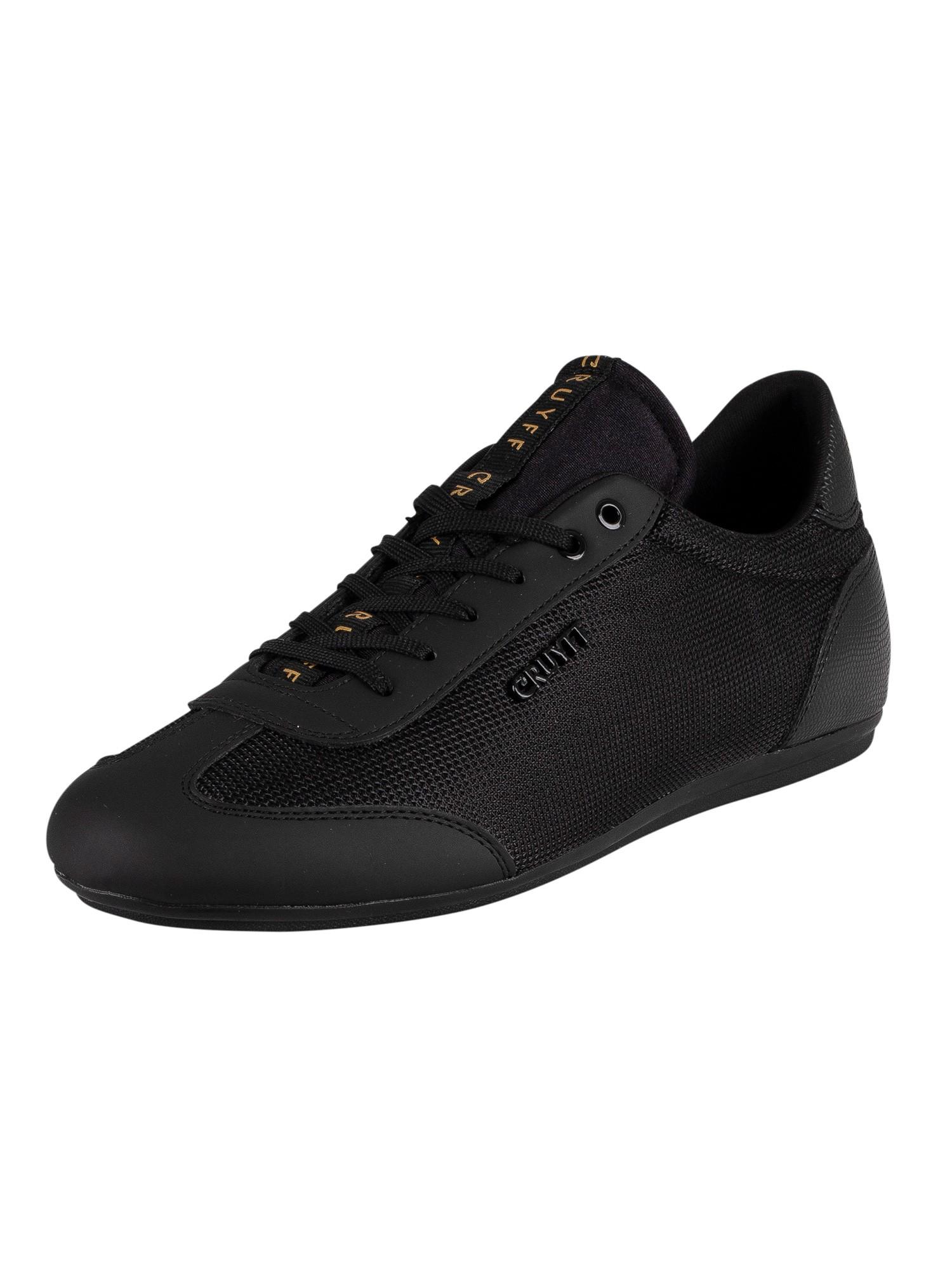 Cruyff Synthetic Recopa Trainers in Black/Gold (Black) for Men - Lyst