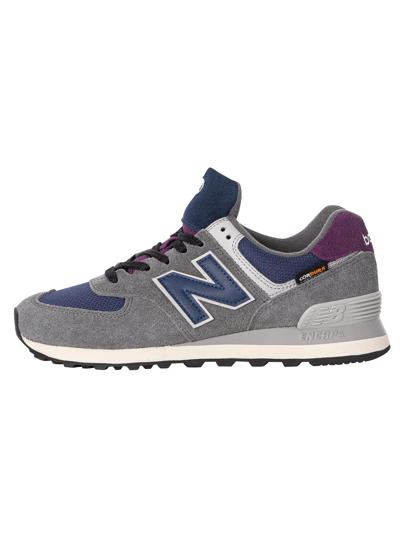 New Balance 574 Trainers in Blue for Men Lyst UK