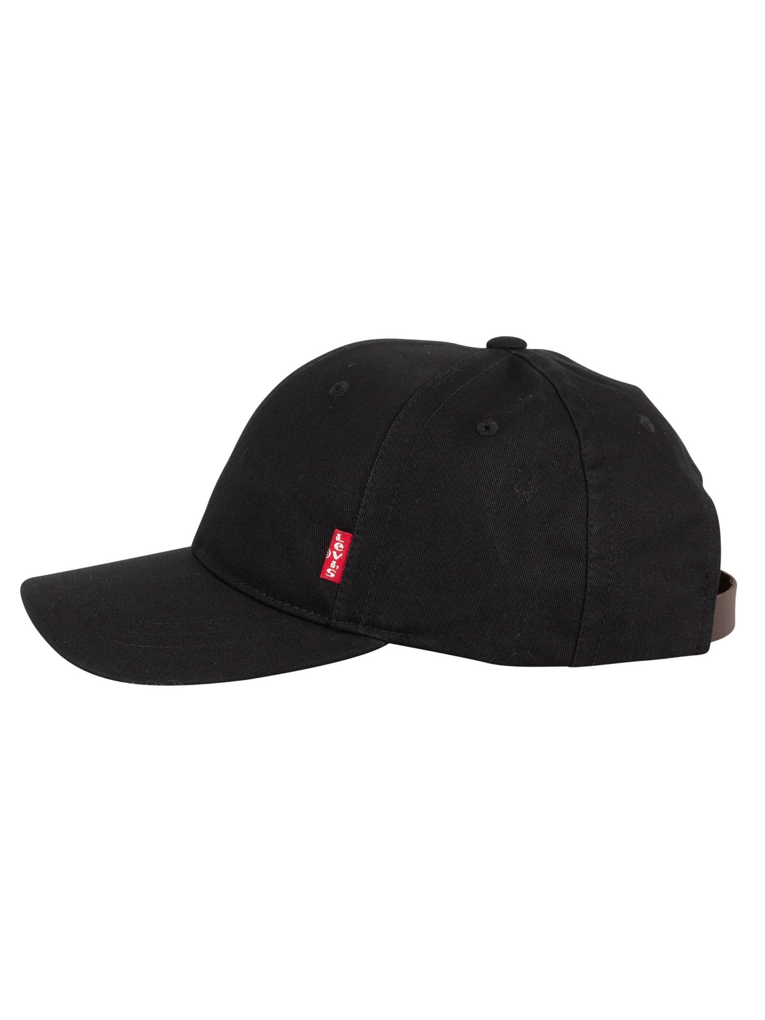 Levi's Red Tab Baseball Cap in Black for Men | Lyst UK