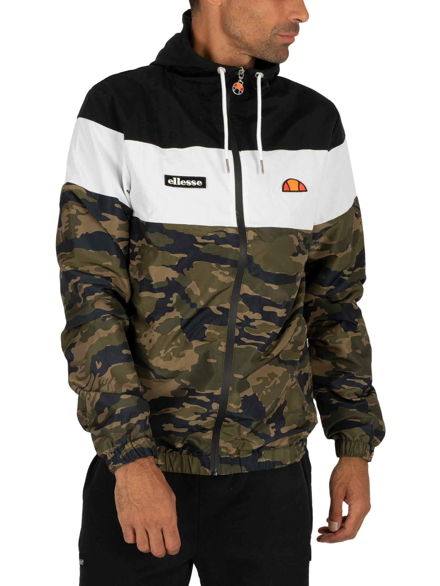 ellesse camo jacket