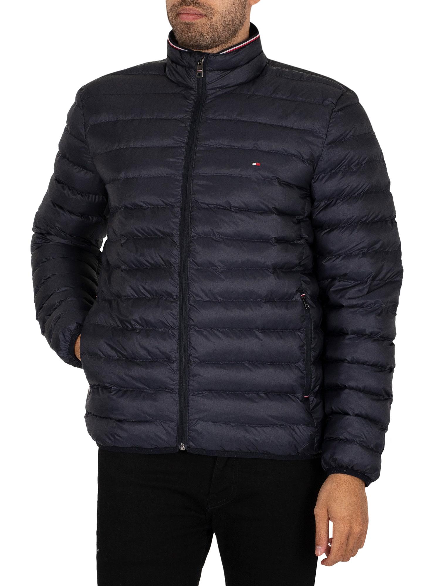 Tommy Hilfiger Core Packable Circular Jacket in Blue for Men | Lyst