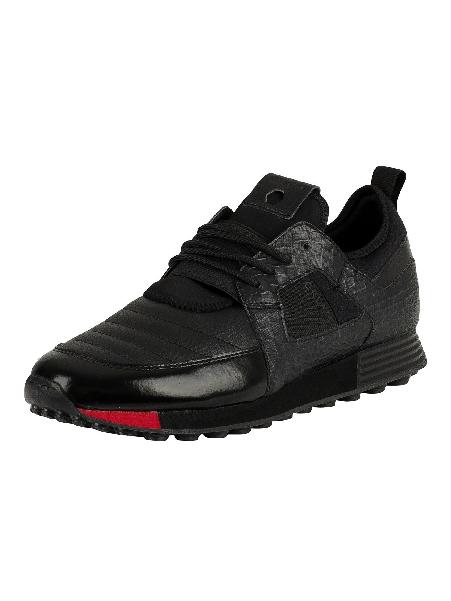 Cruyff Traxx Leather Trainers in Black for Men | Lyst Canada
