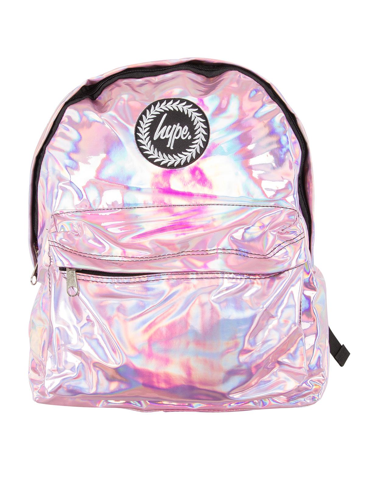 hype holographic backpack