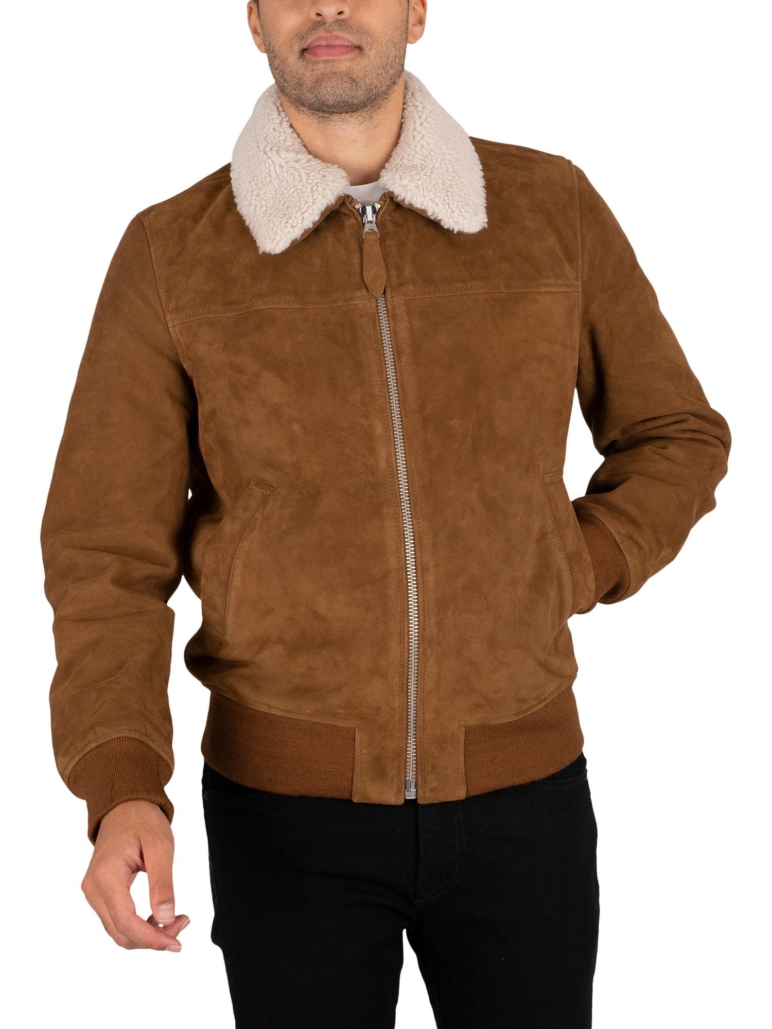 schott fleece jacket