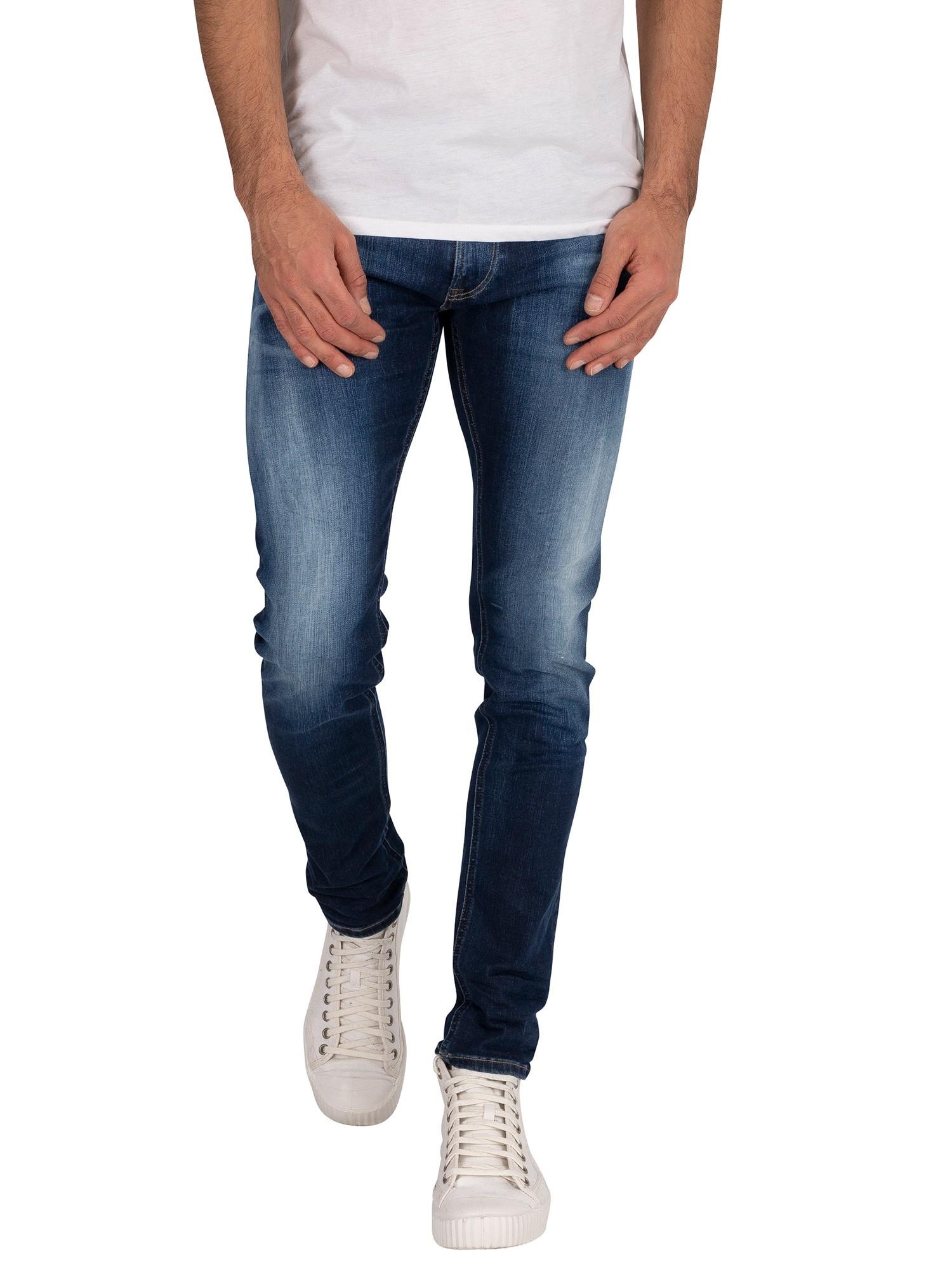 Replay ANBASS Bio Hyperflex Mens Mid Wash Blue Jeans – MONTY SMITH  CHELTENHAM