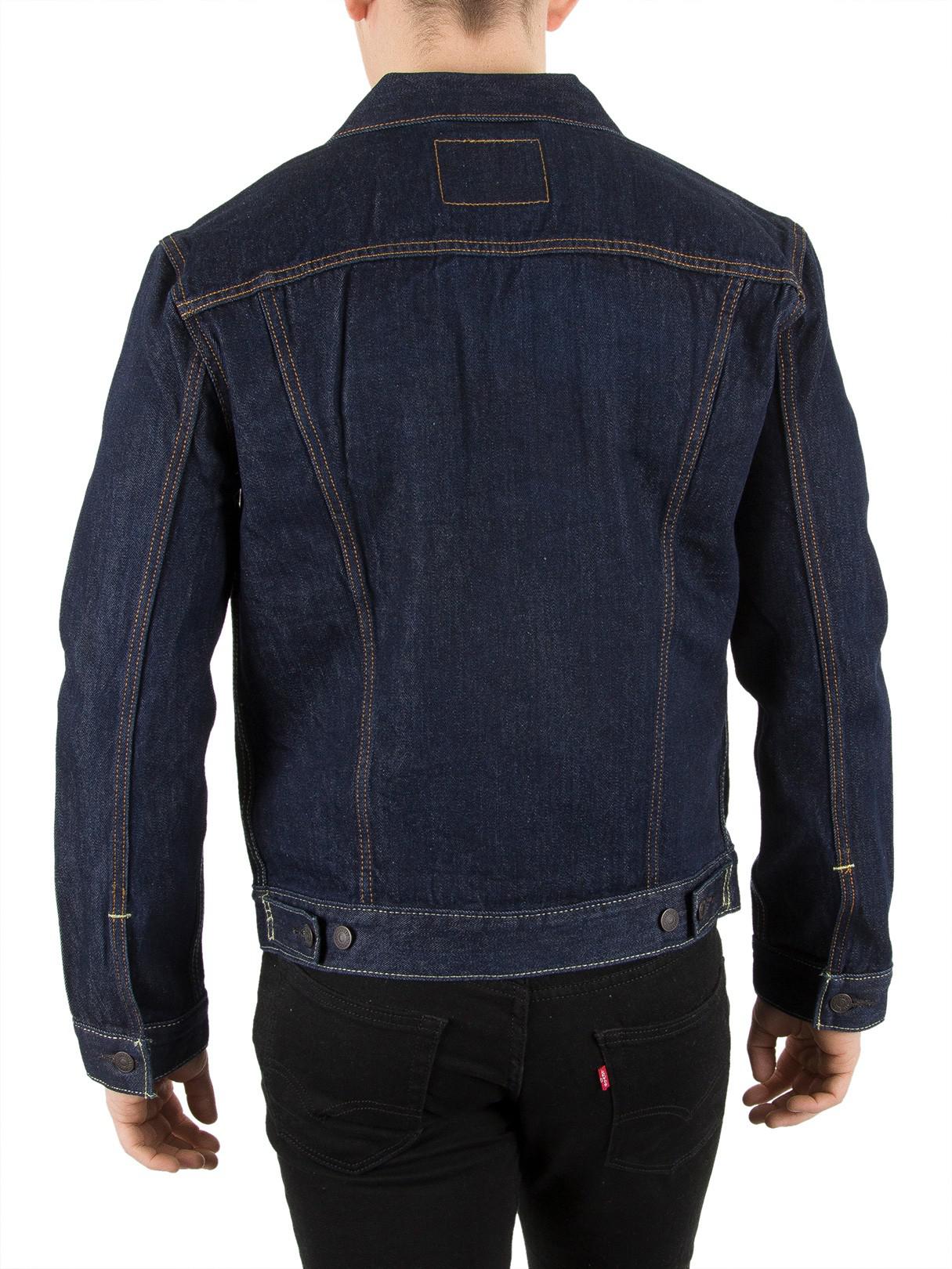 Levi's Denim Navy 'bedford Cord' Trucker Jacket S in Denim (Blue) for Men |  Lyst