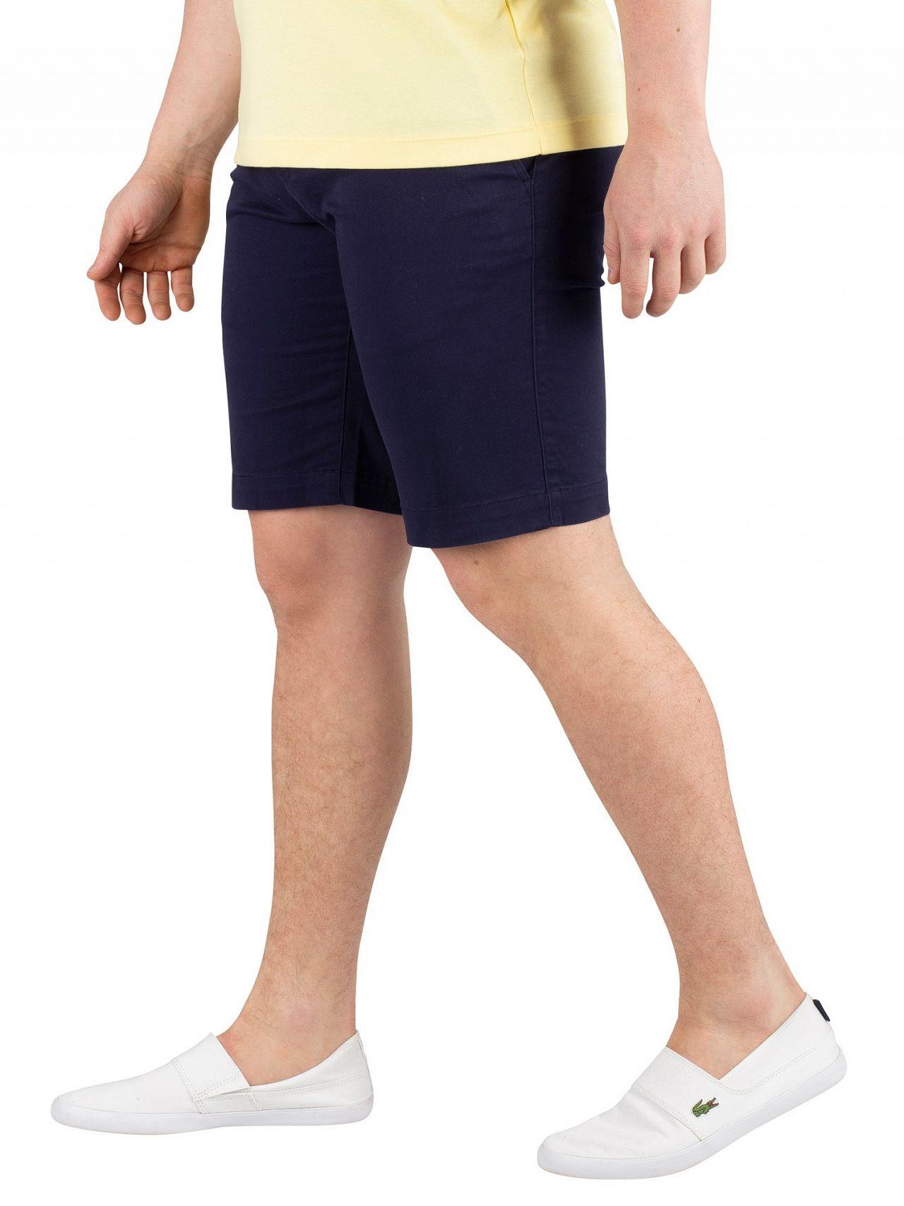 Lacoste Men's Slim Fit Chino Shorts, Blue Men's Shorts In Blue for Men Lyst