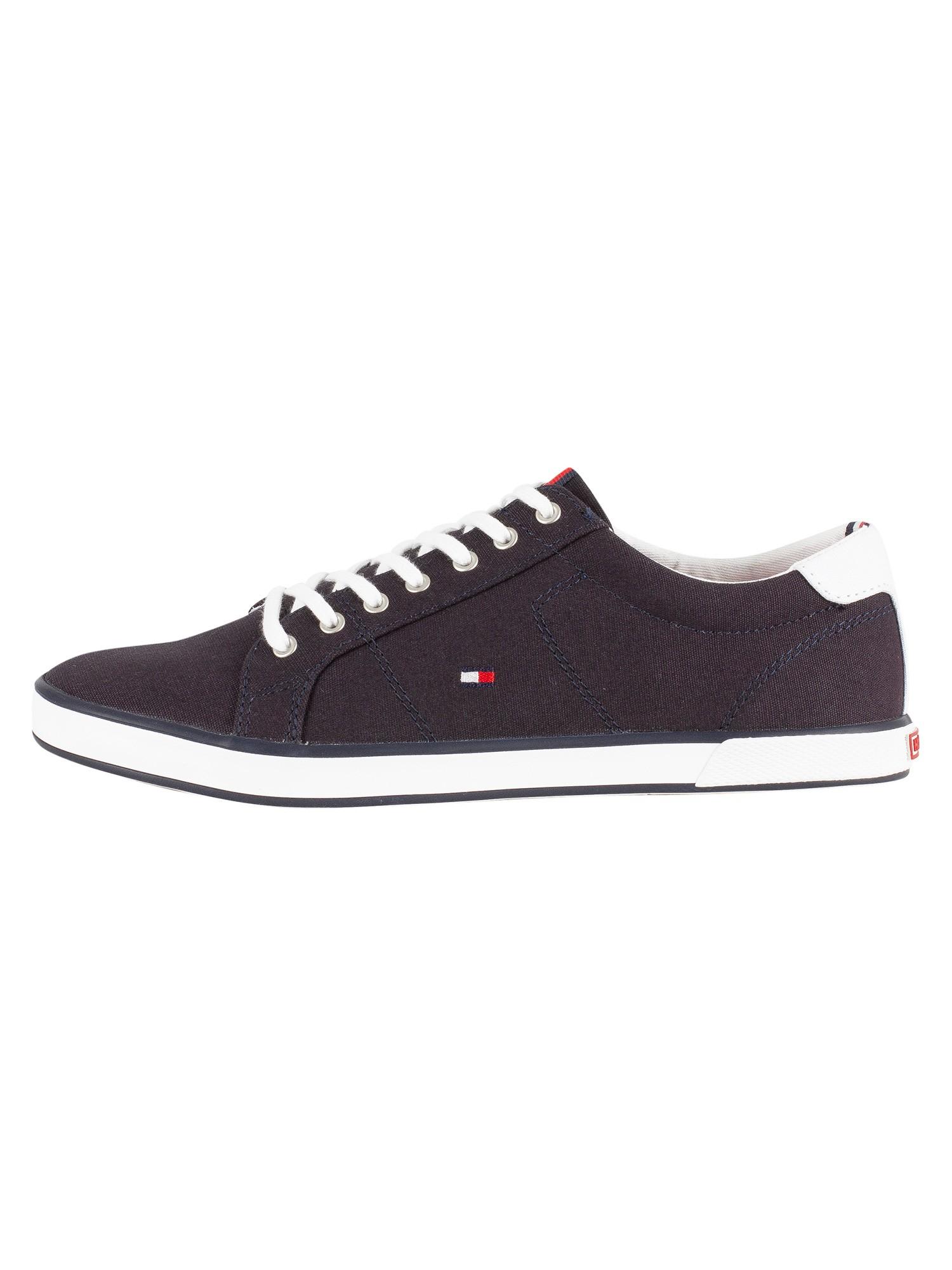 Tommy Hilfiger Canvas Hilfiger Harlow 1d Fm0fm00596100 S Lace-up Shoe in  Midnight (Blue) for Men - Lyst