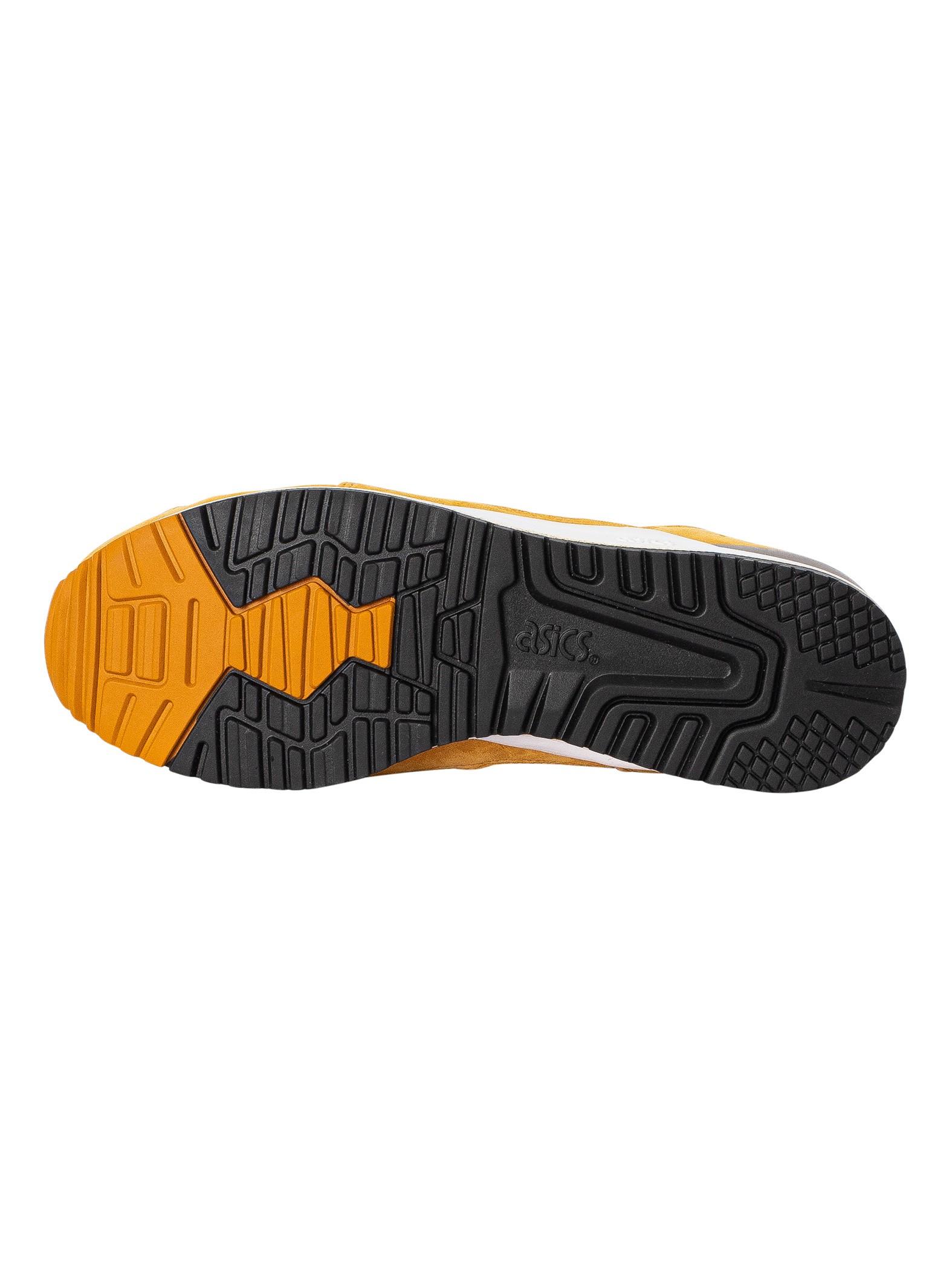Black and yellow asics gel lyte iii sale