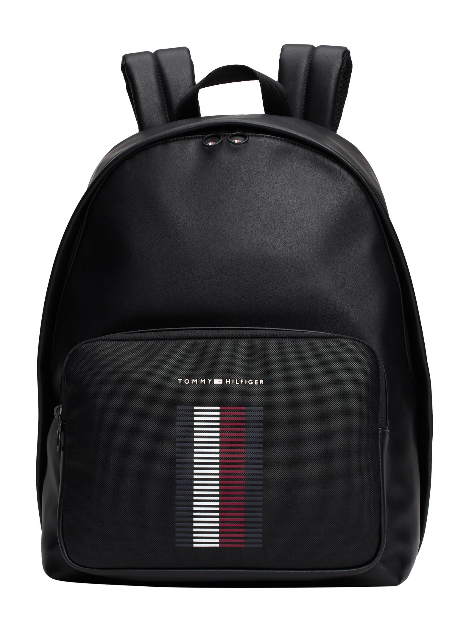 Hilfiger leather backpack best sale