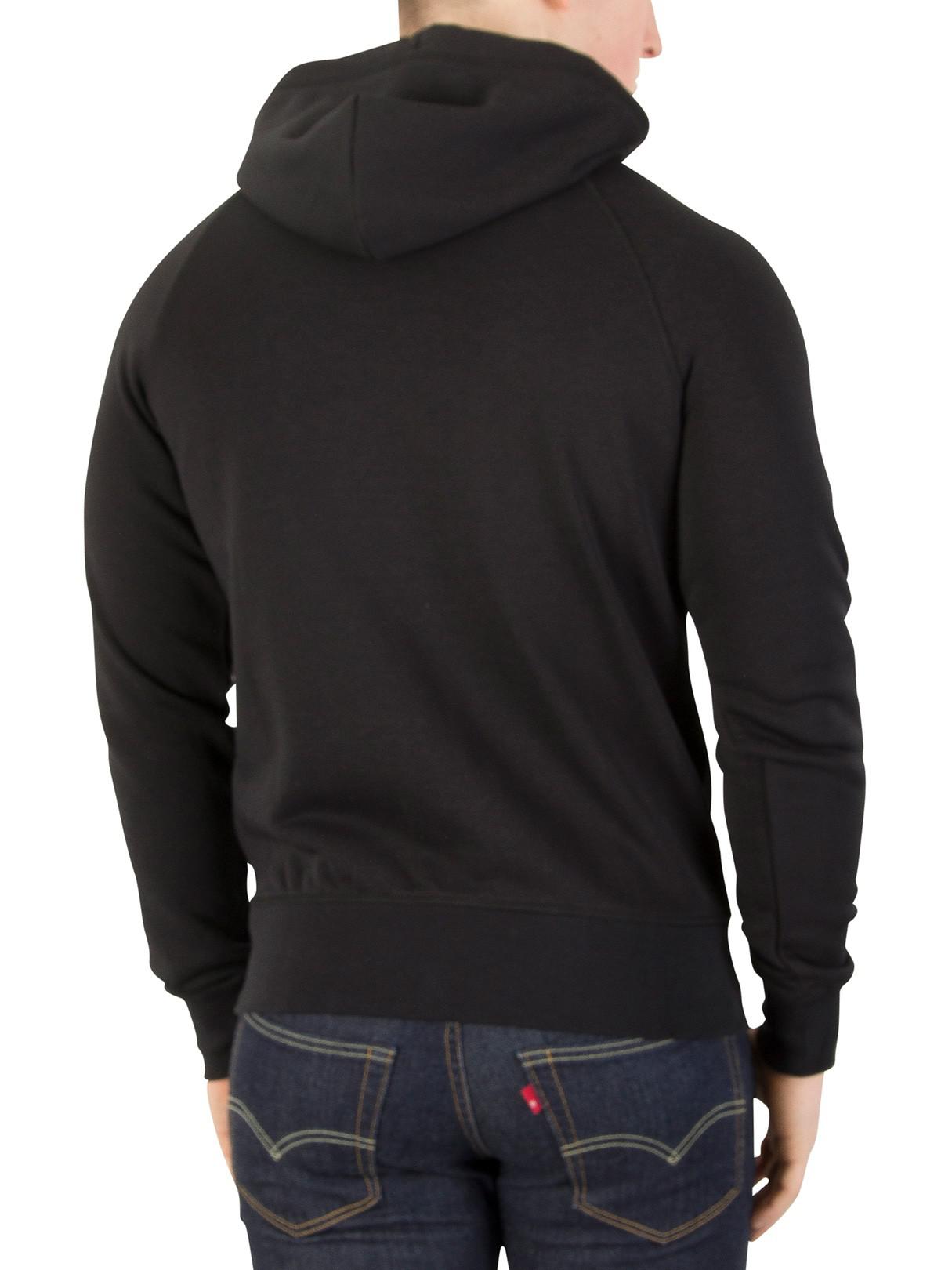 black gant hoodie