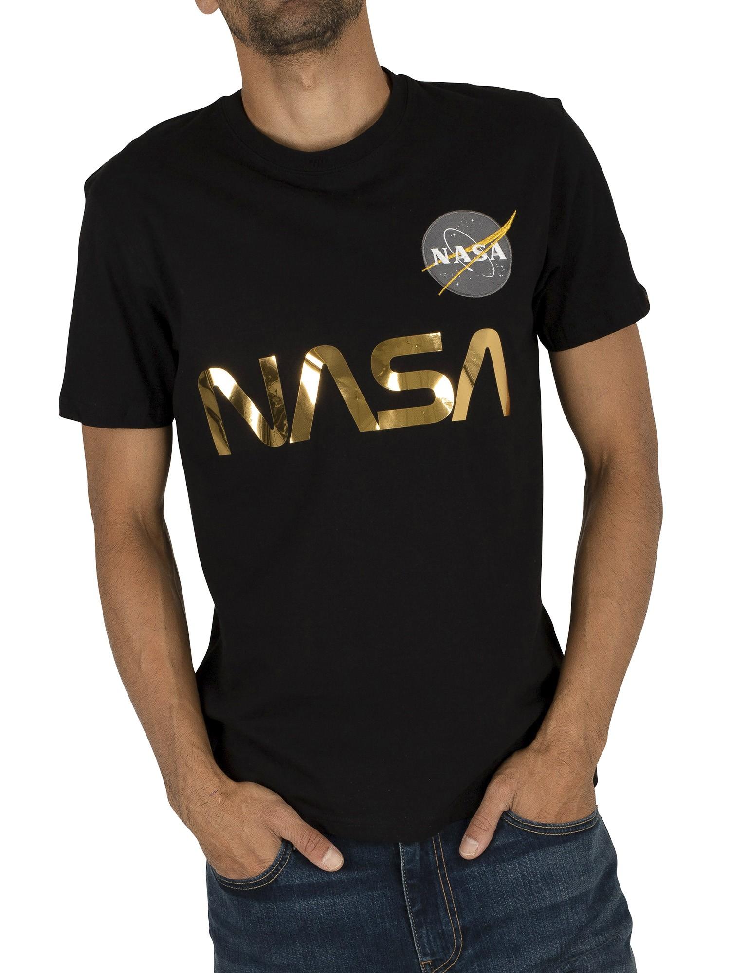 alpha industries nasa tshirt