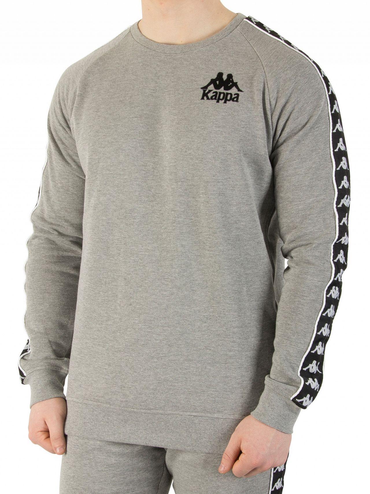 Download Kappa Cotton Grey Melange/black Authentic Hassan Slim Fit ...