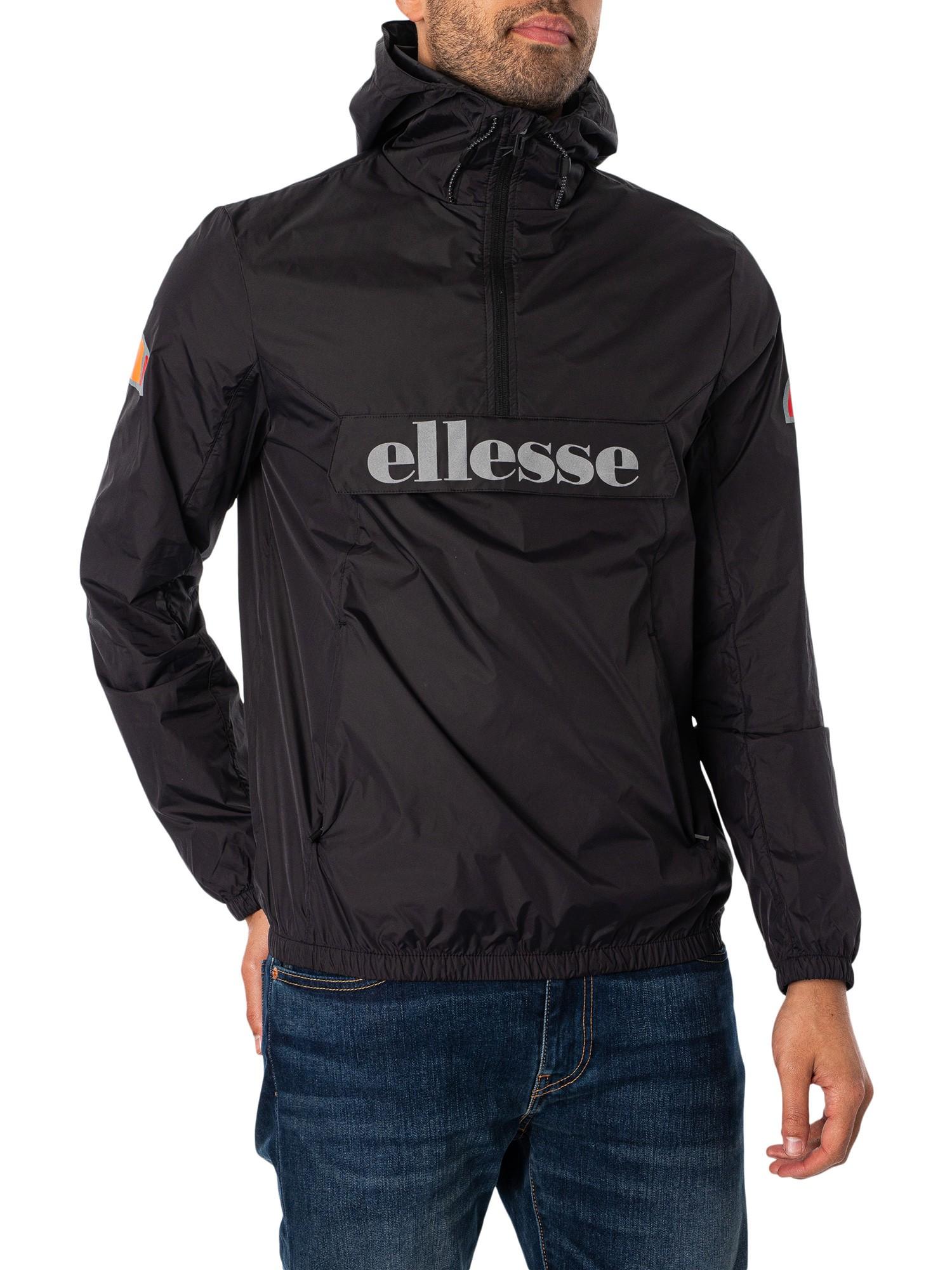 Ellesse Acera Pullover Jacket in Black for Men | Lyst