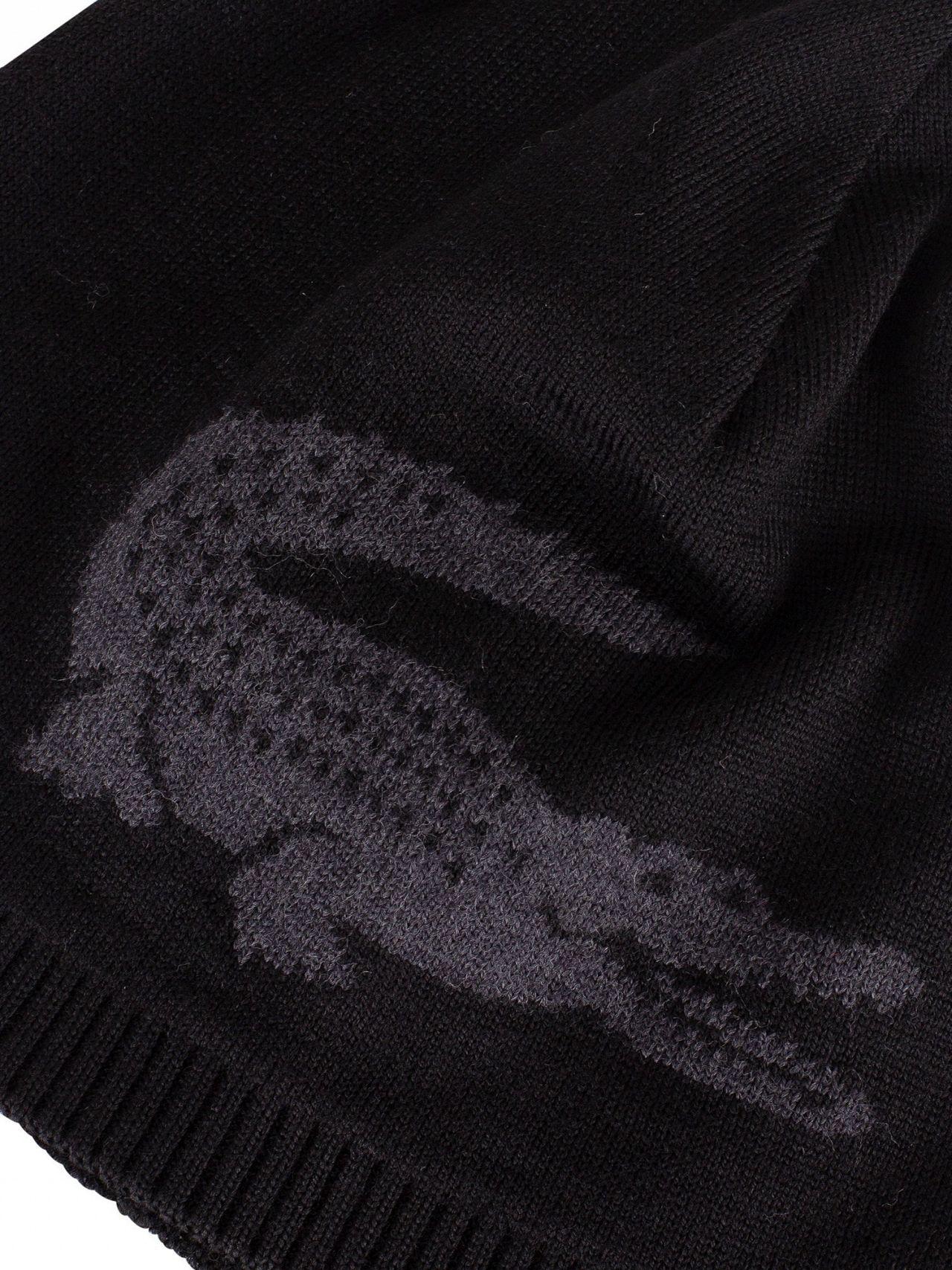 black lacoste skully