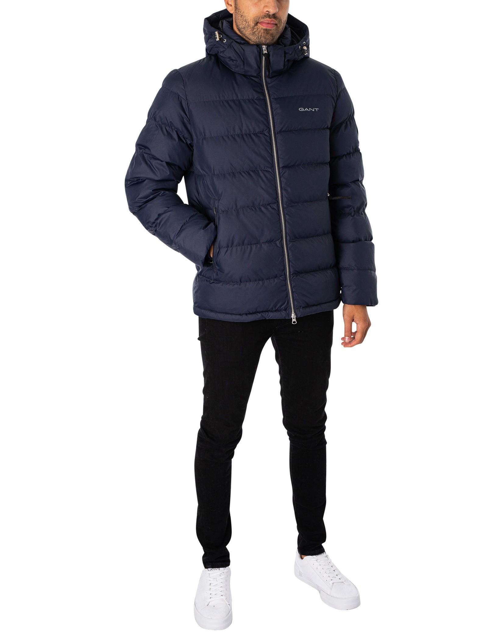 Lacoste men's hotsell hooded down jacket