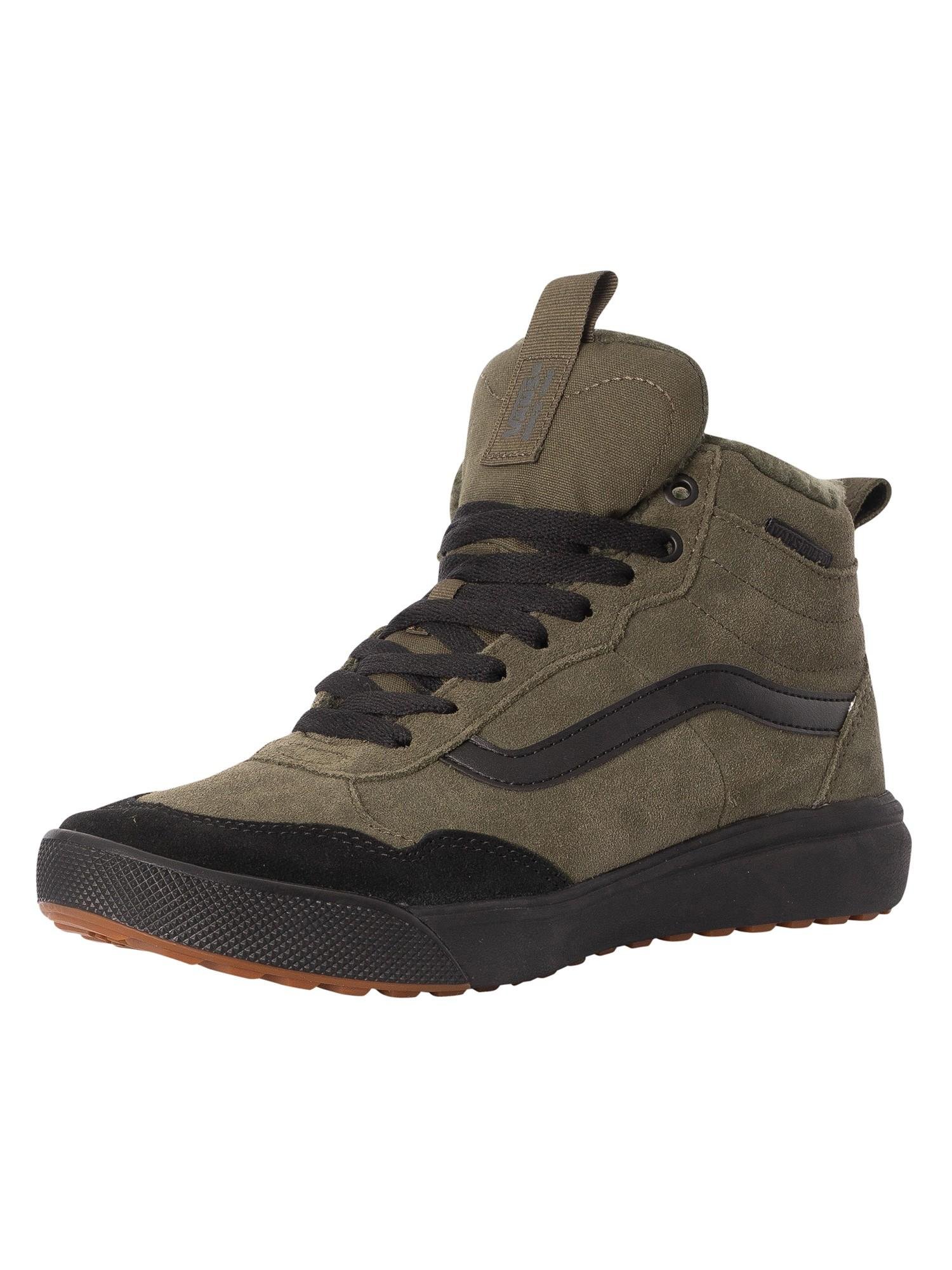 Vans Range Exp Range Hi Trainers in Brown for Men | Lyst