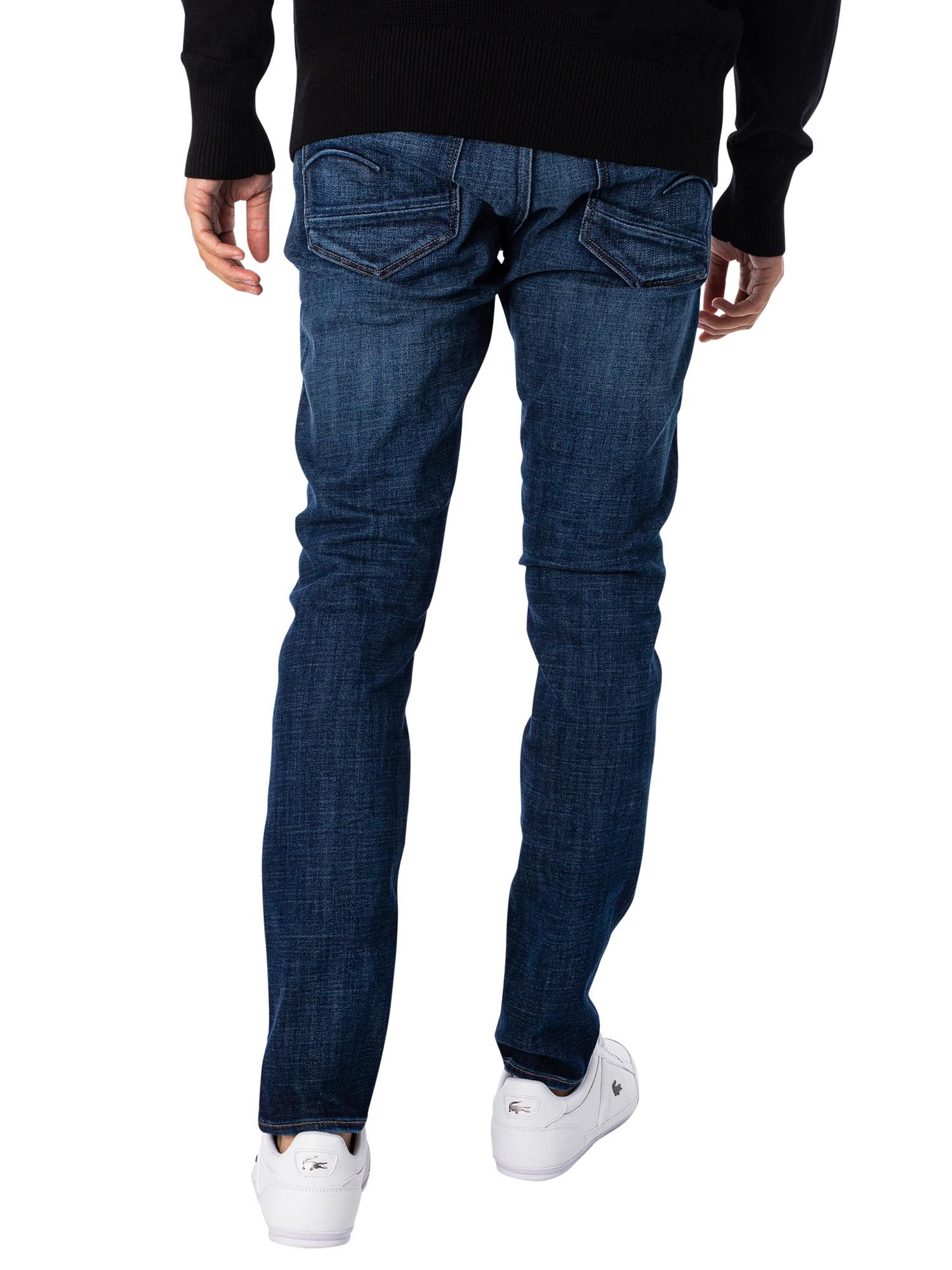 G-Star RAW Revend Skinny Jeans in Blue for Men | Lyst