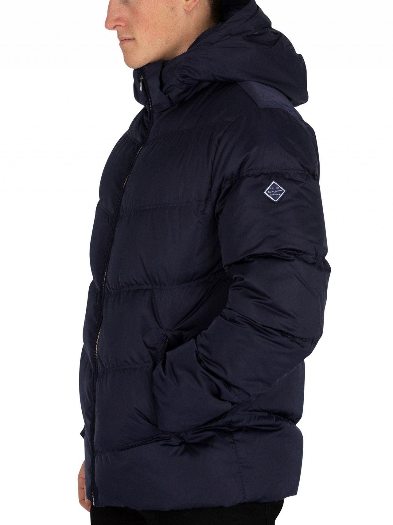 GANT Synthetic Marine The Alta Down Jacket in Blue for Men - Lyst