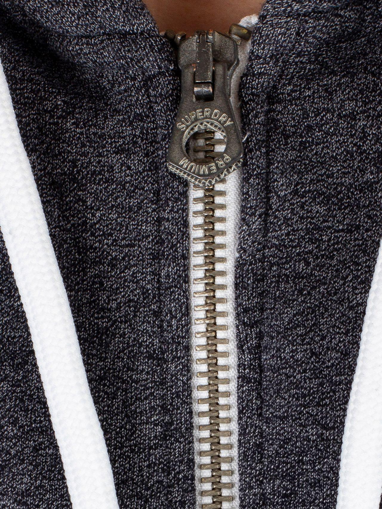 vintage authentic duo zip hoodie