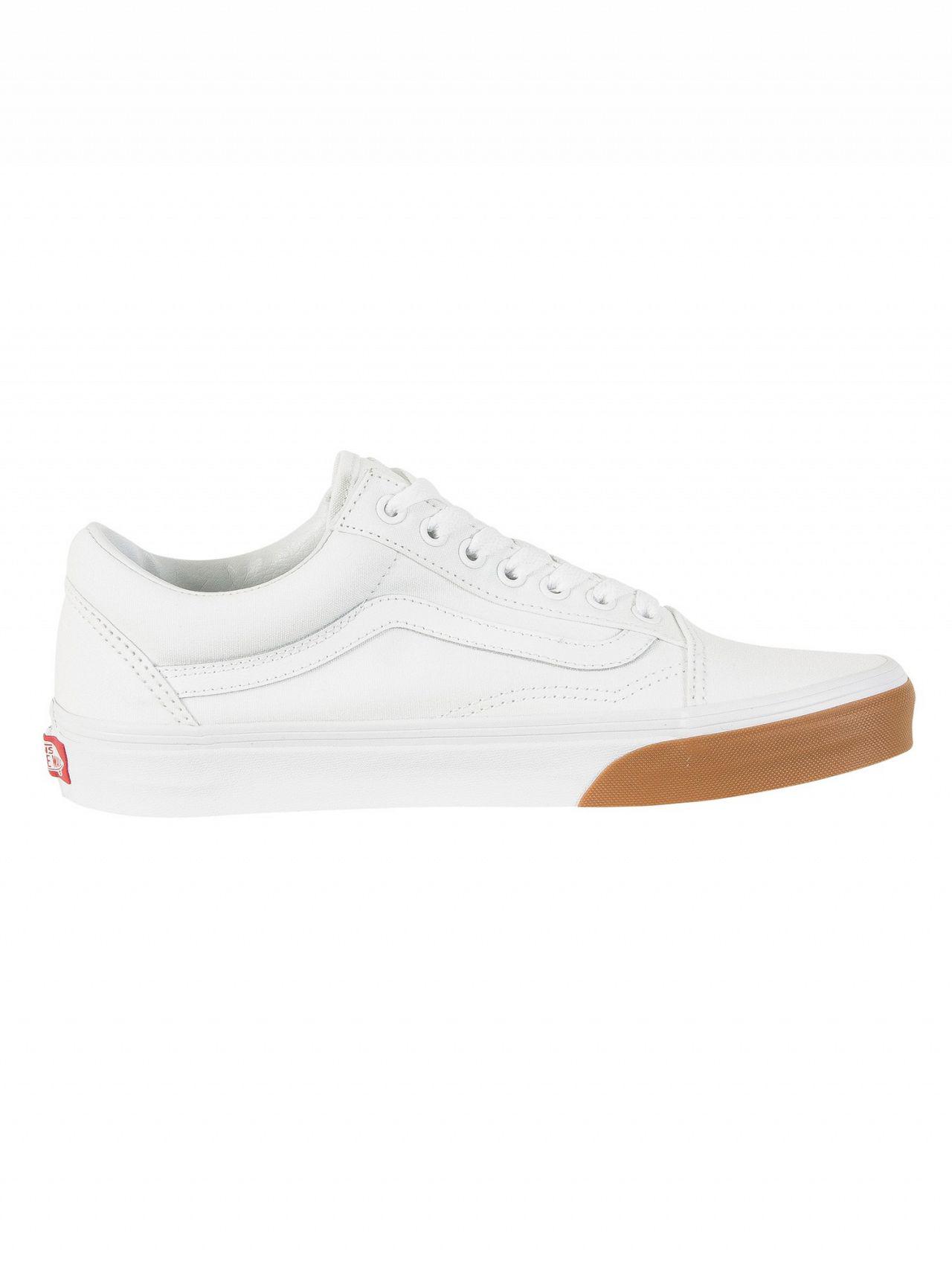 vans white gum bumper