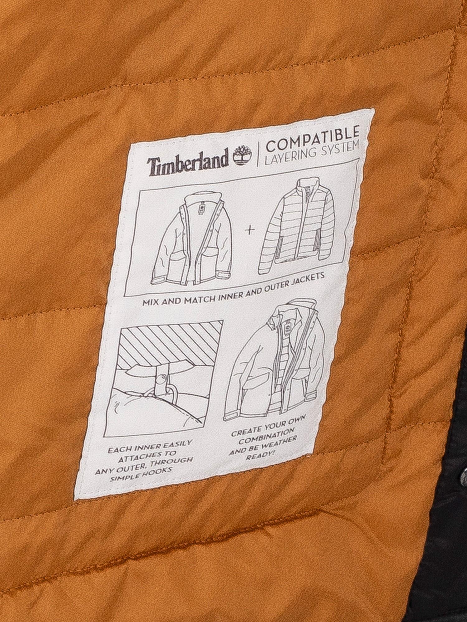 Geavanceerde tekst slank Timberland Compatible Layering System Bomber Jacket in Black for Men | Lyst  Canada