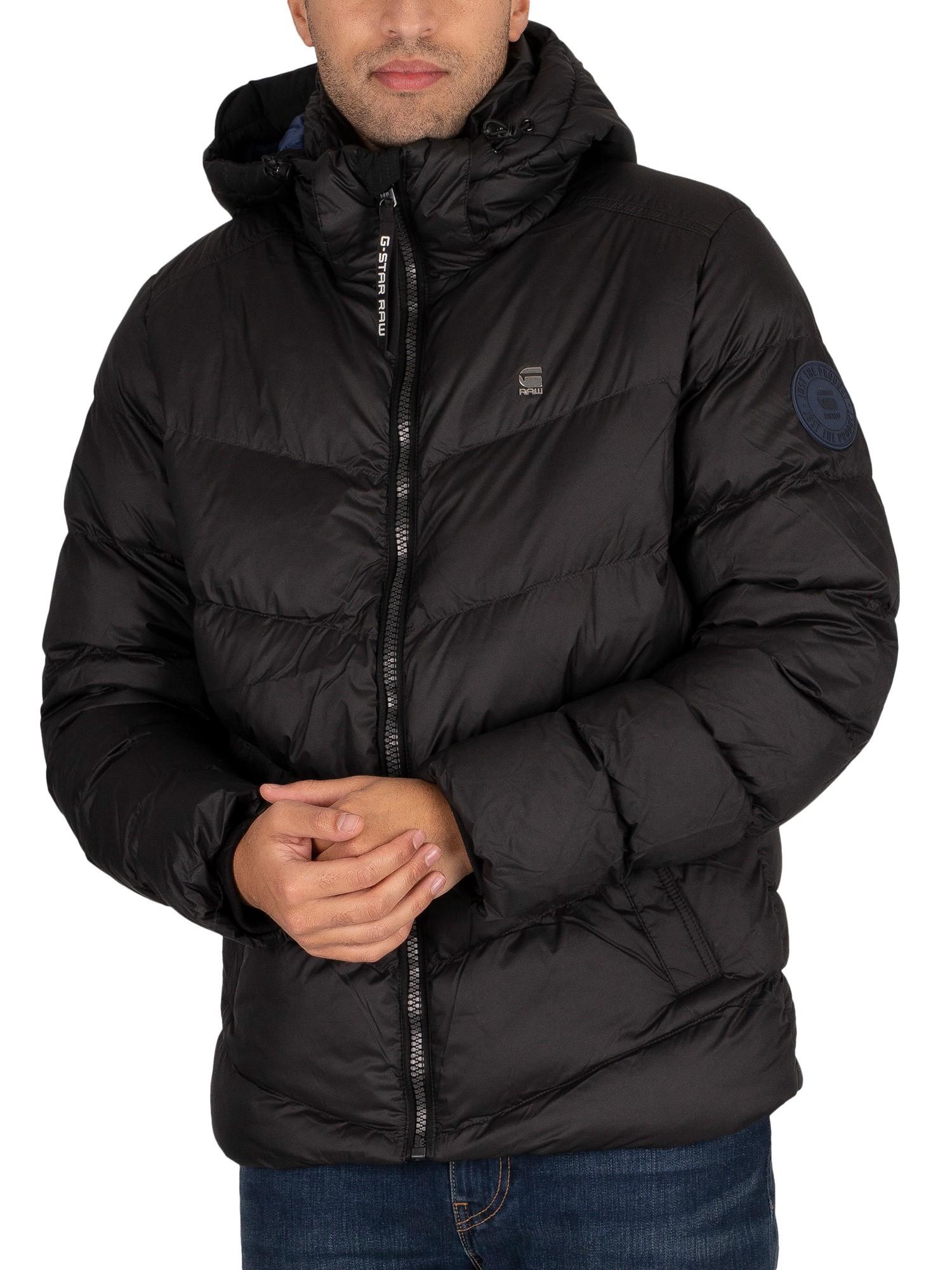 G-Star RAW Whistler Puffer Jacket in Dark Black (Black) for Men - Lyst