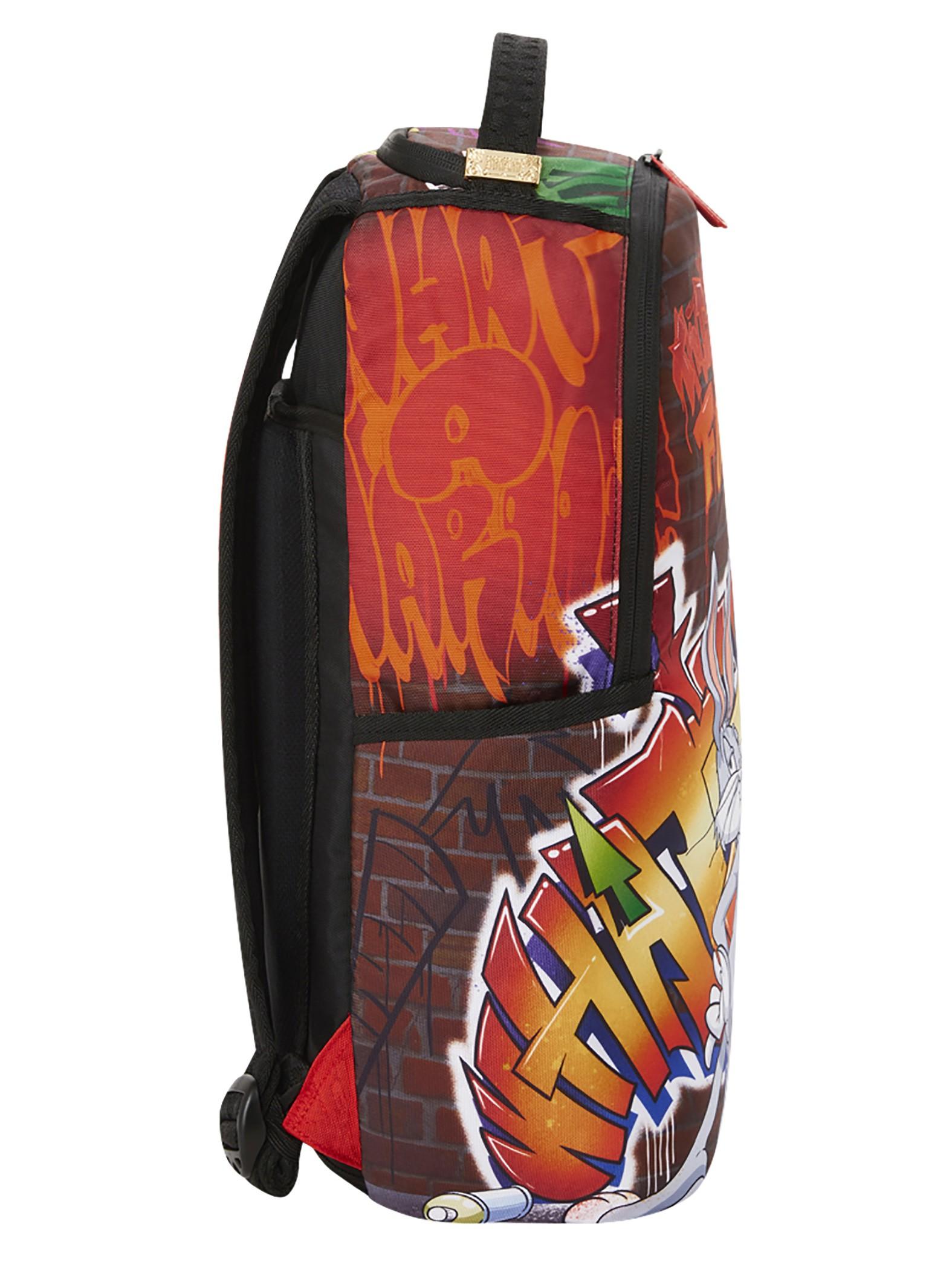 Sprayground Looney Toons Bugs Graffiti Backpack in Red for Men Lyst