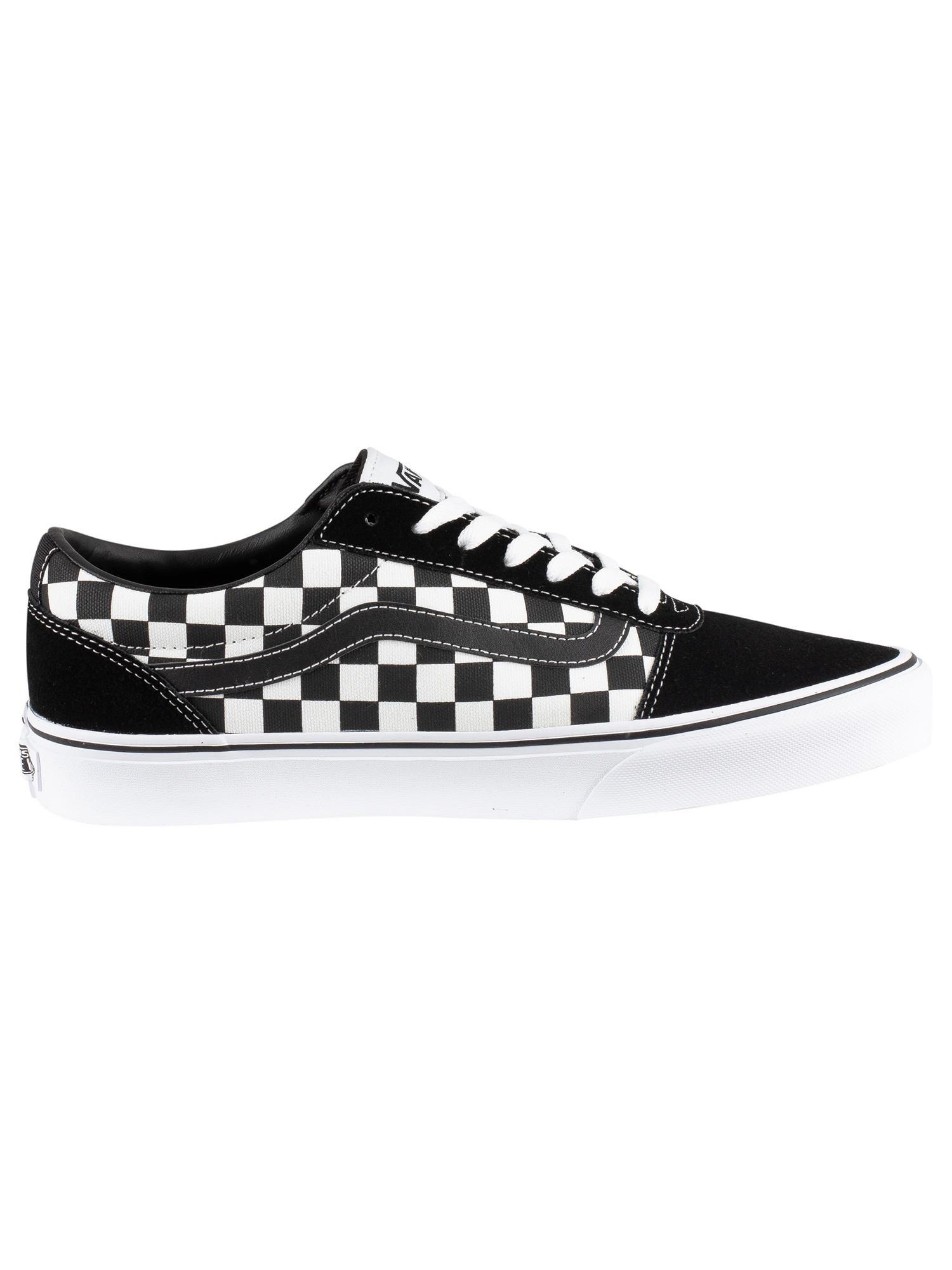 vans ward trainers black