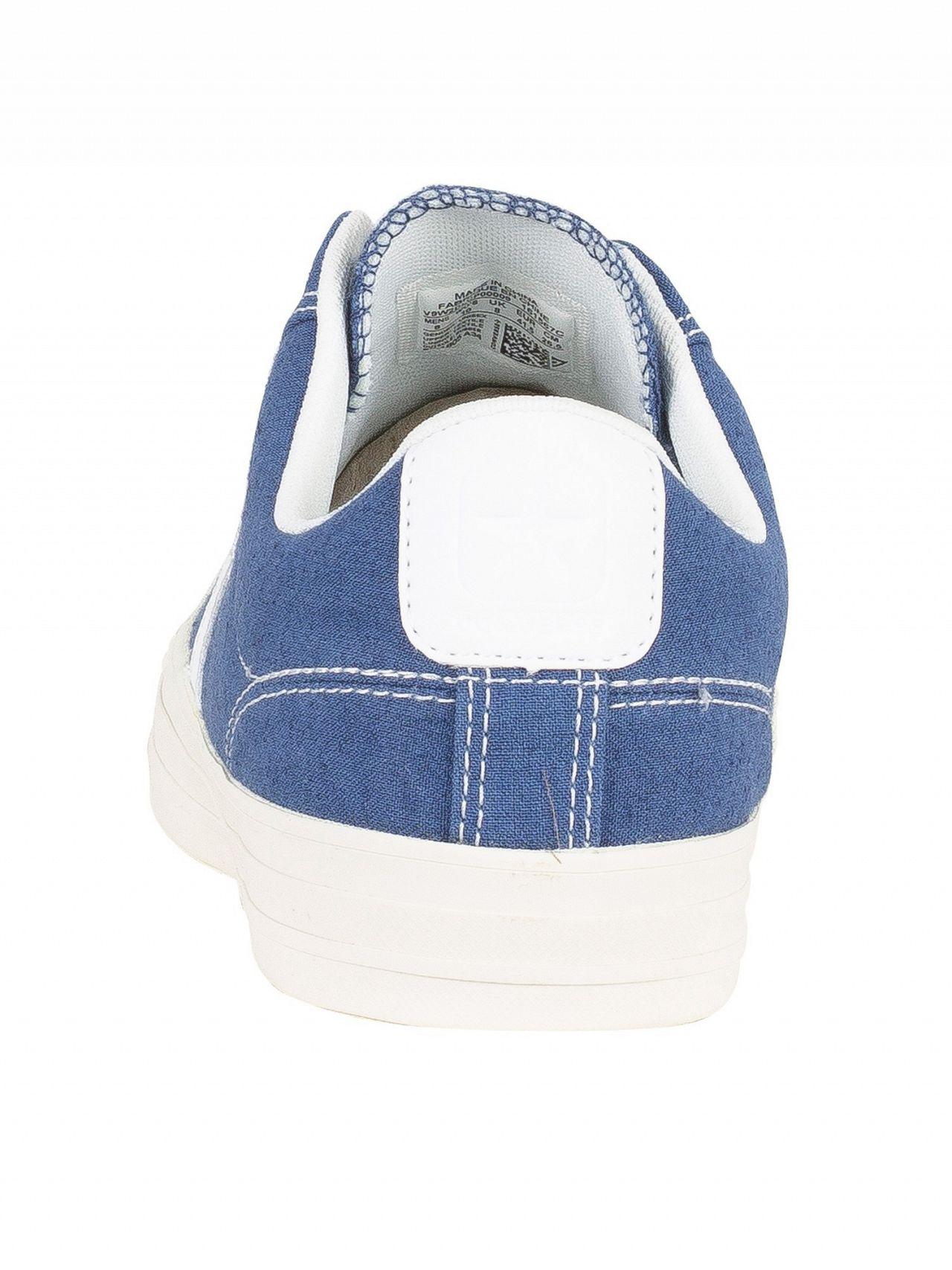 Converse Mason Blue/white Star Player Ox Canvas Trainers for Men | Lyst
