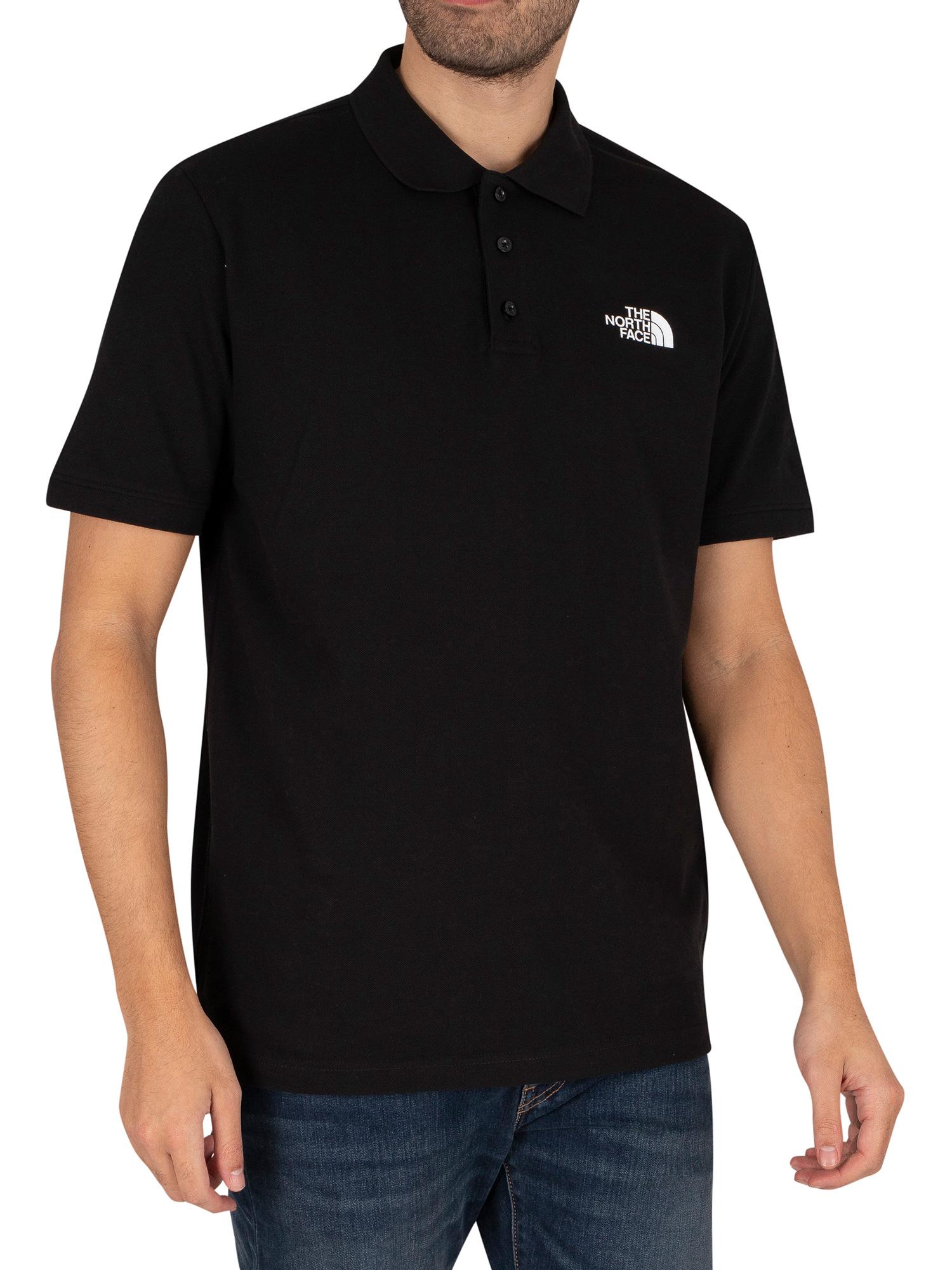 The North Face Calpine Polo Shirt in Black for Men | Lyst