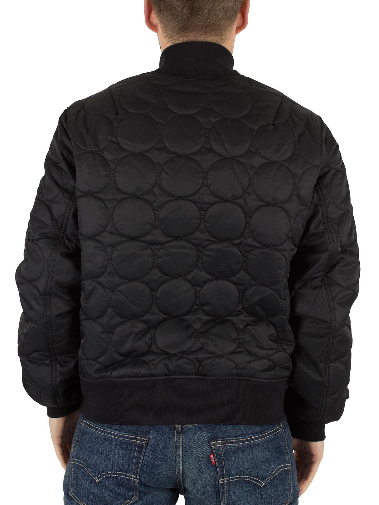 converse quilted shield bomber jacket