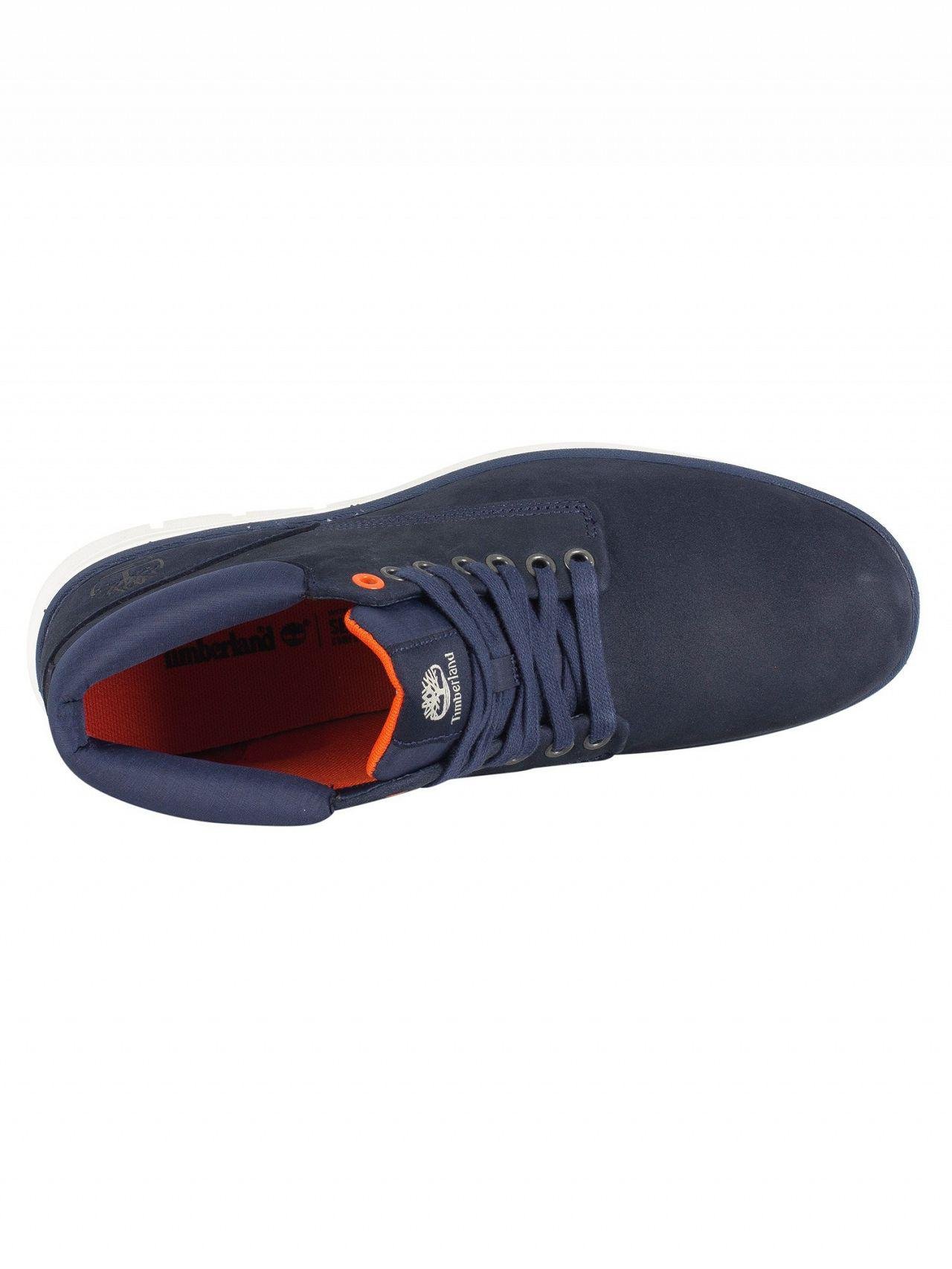 timberland navy bradstreet chukka boots