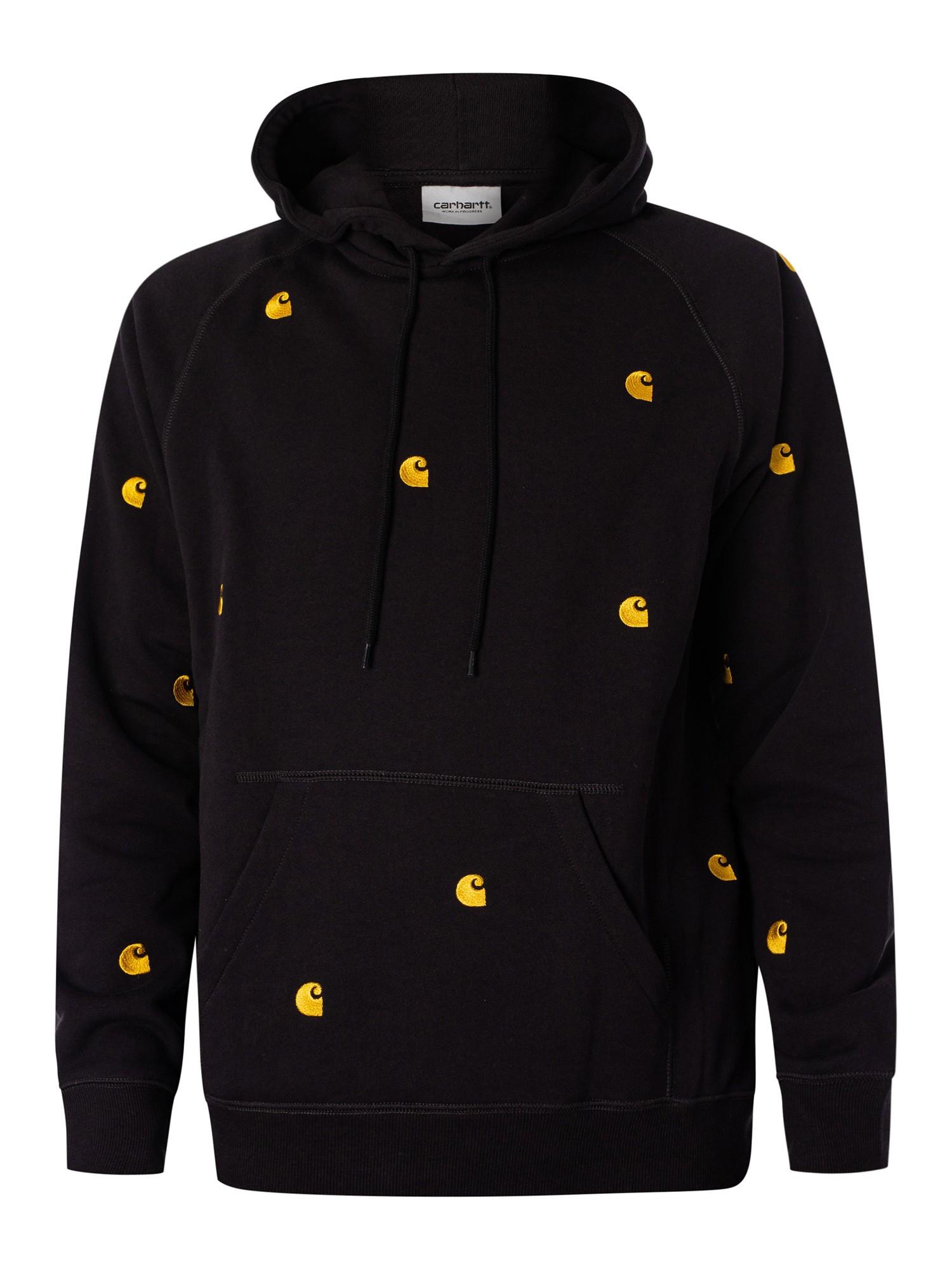 Carhartt WIP Seek Pullover Hoodie in Black for Men | Lyst