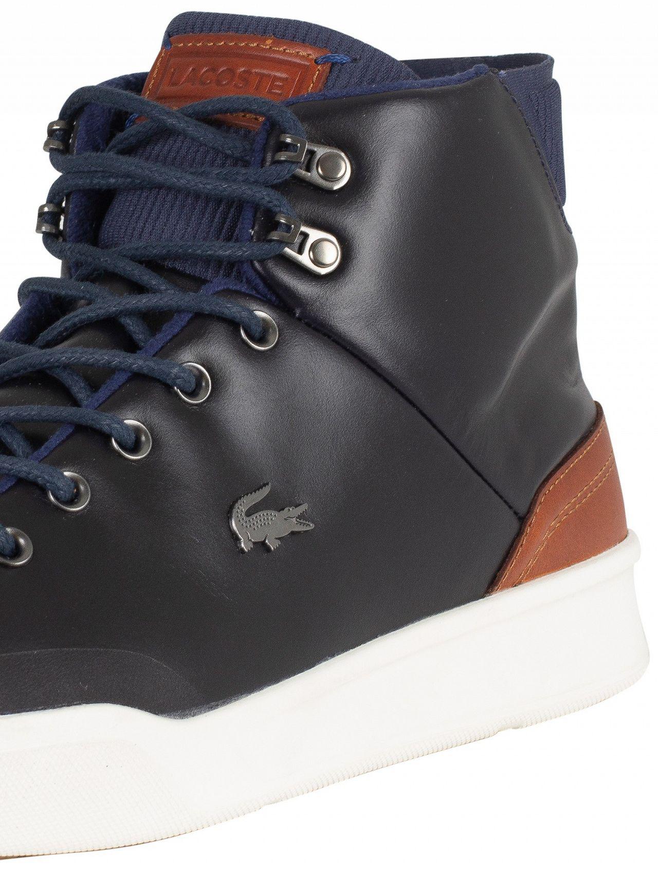 Lacoste Leather Explorateur Classic 318 1 Cam Trainers in Navy (Blue) for  Men - Lyst