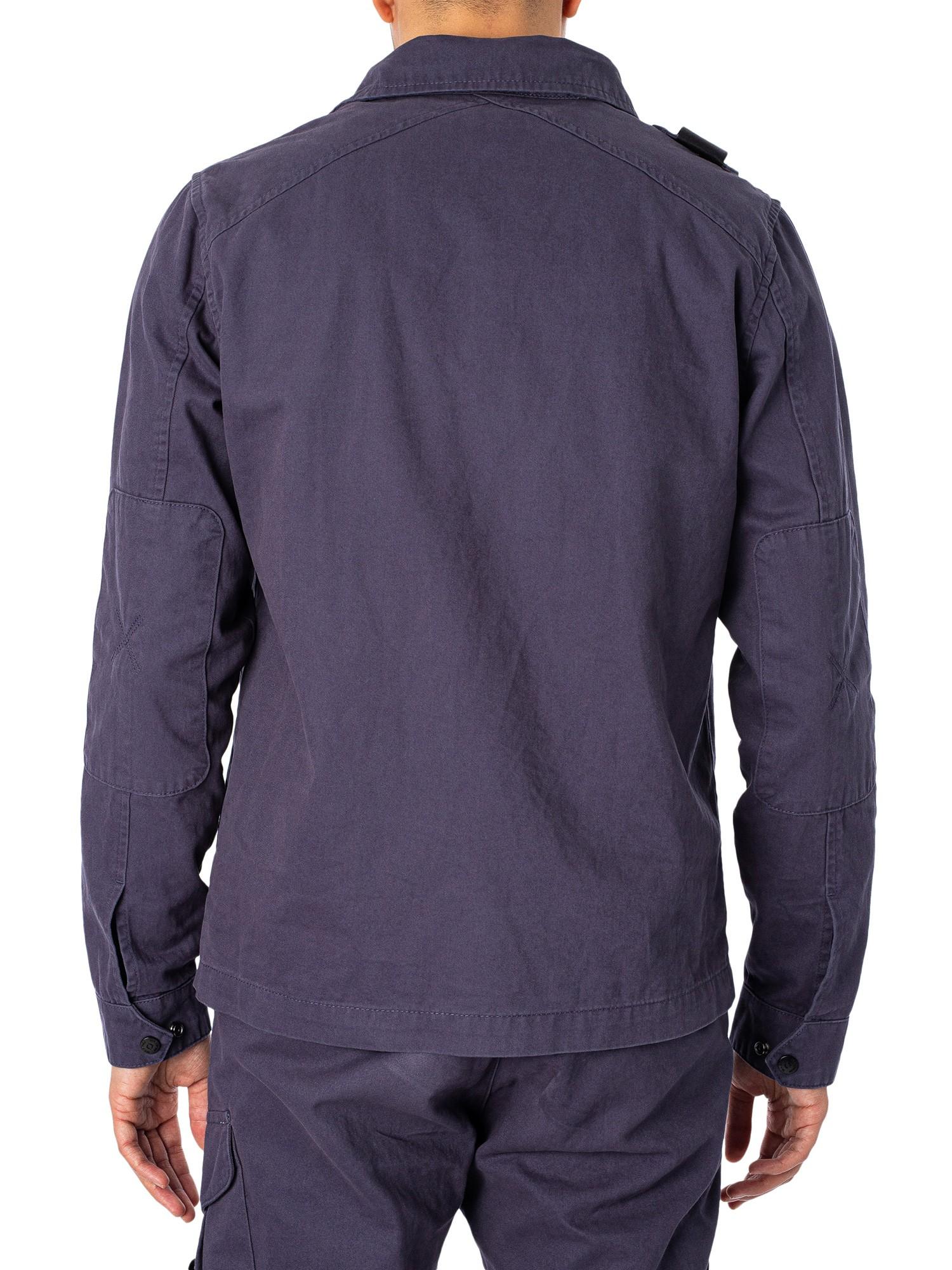 Ma strum shop blue overshirt