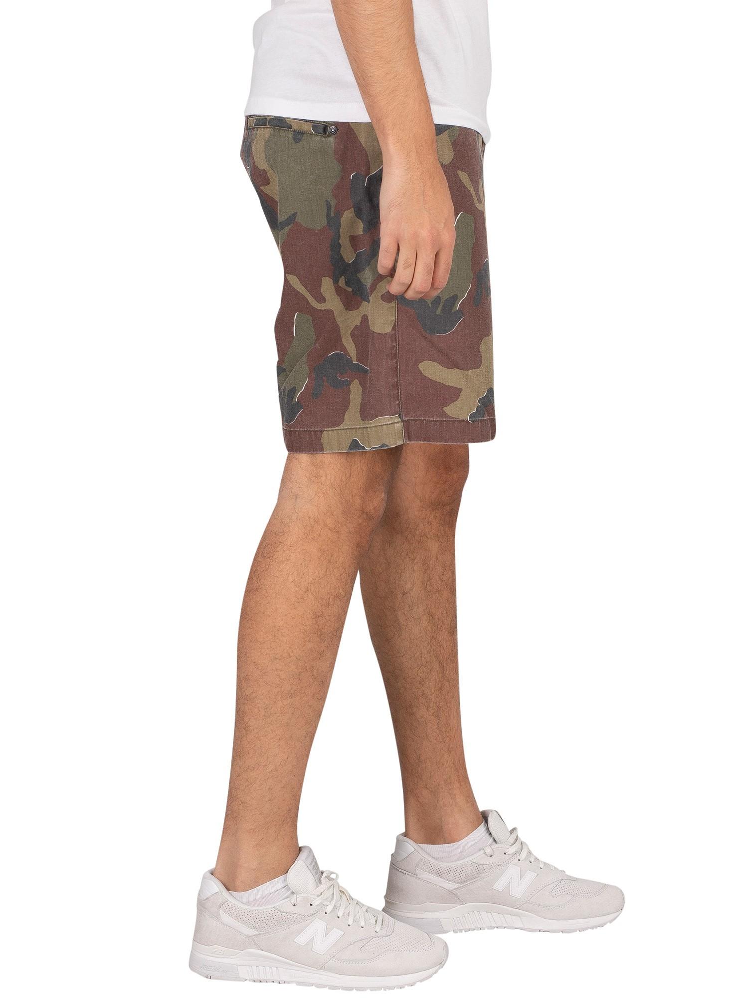 Replay Camo Shorts in Green for Men | Lyst